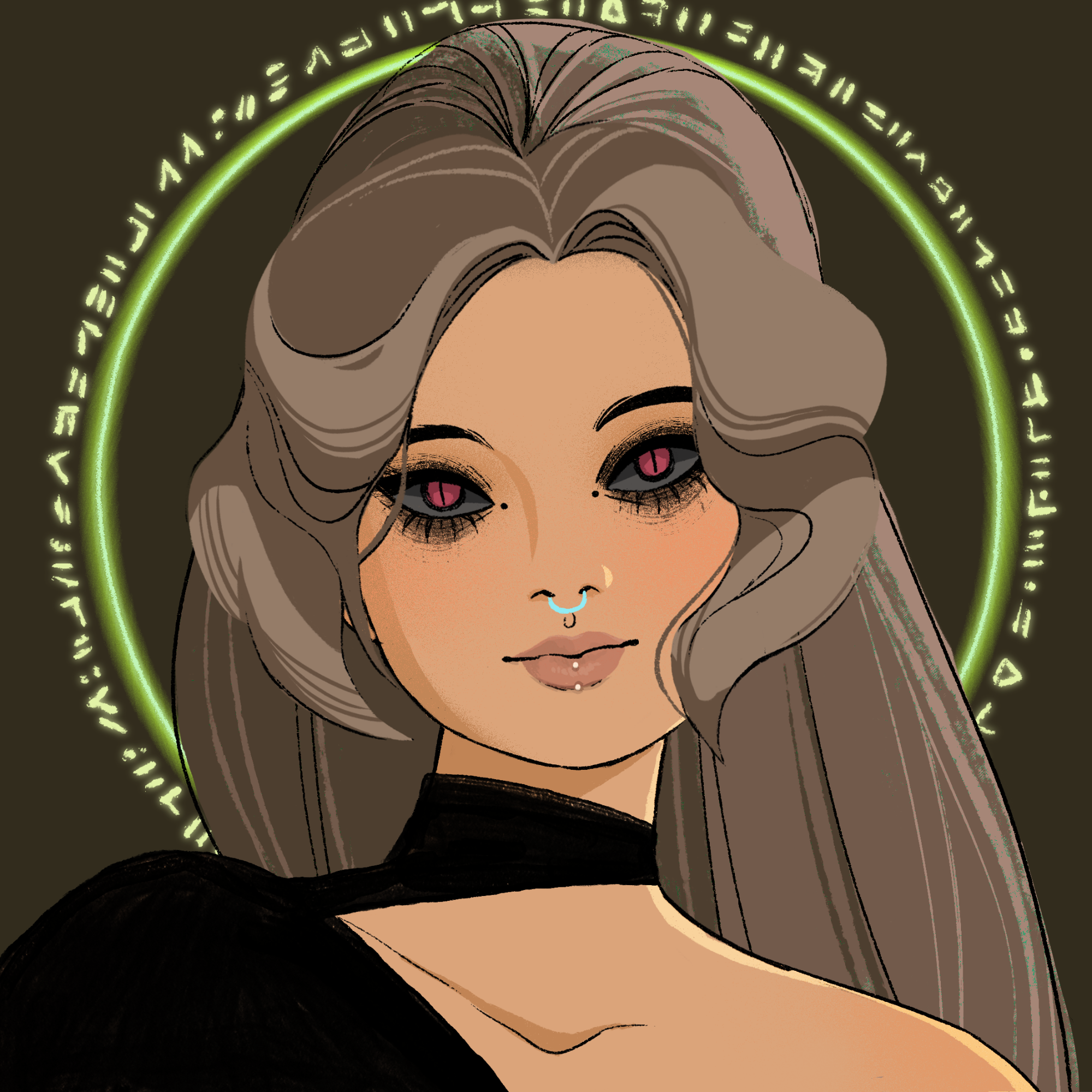 a portrait of Vector the ancient