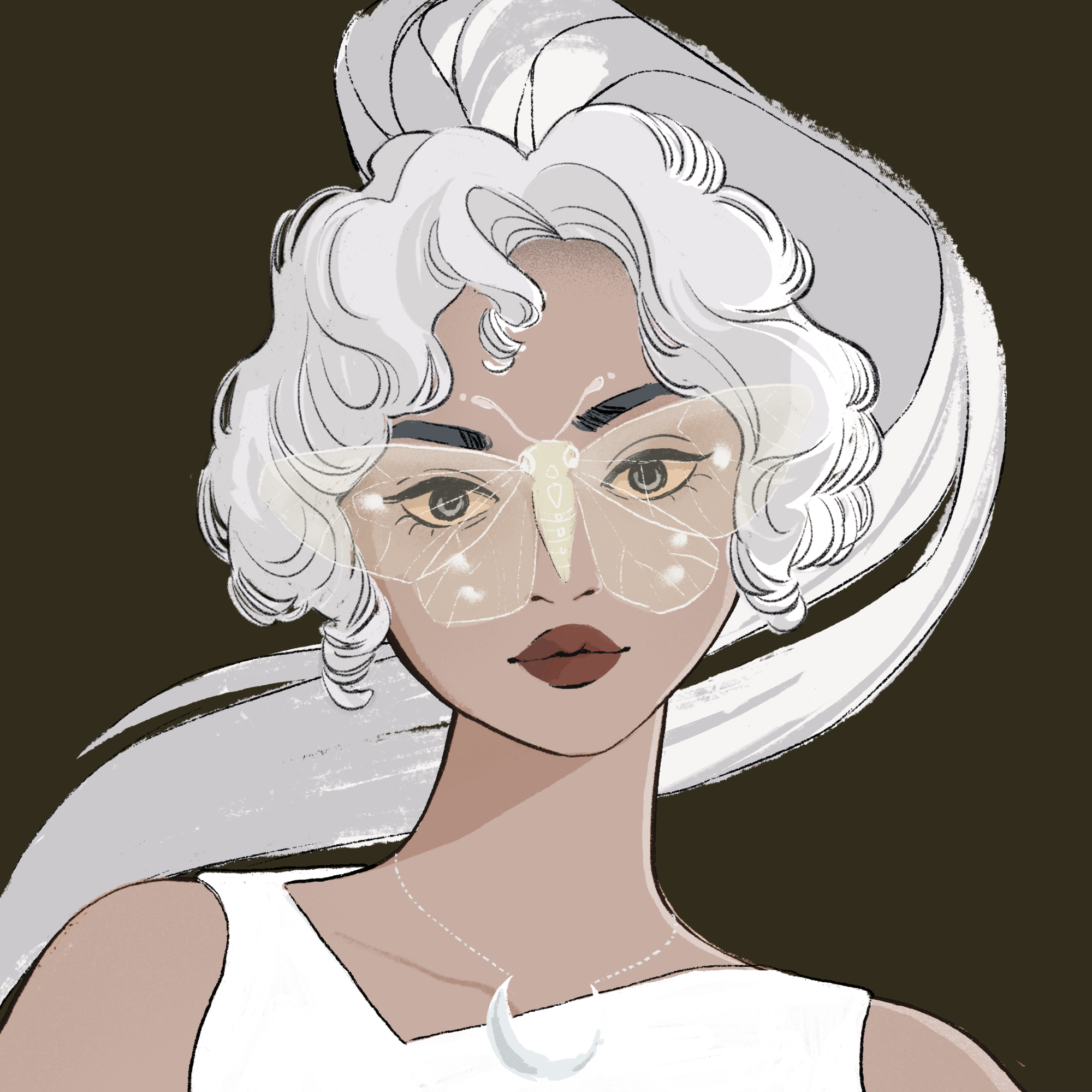 a portrait of Cadmium, the bitter horn