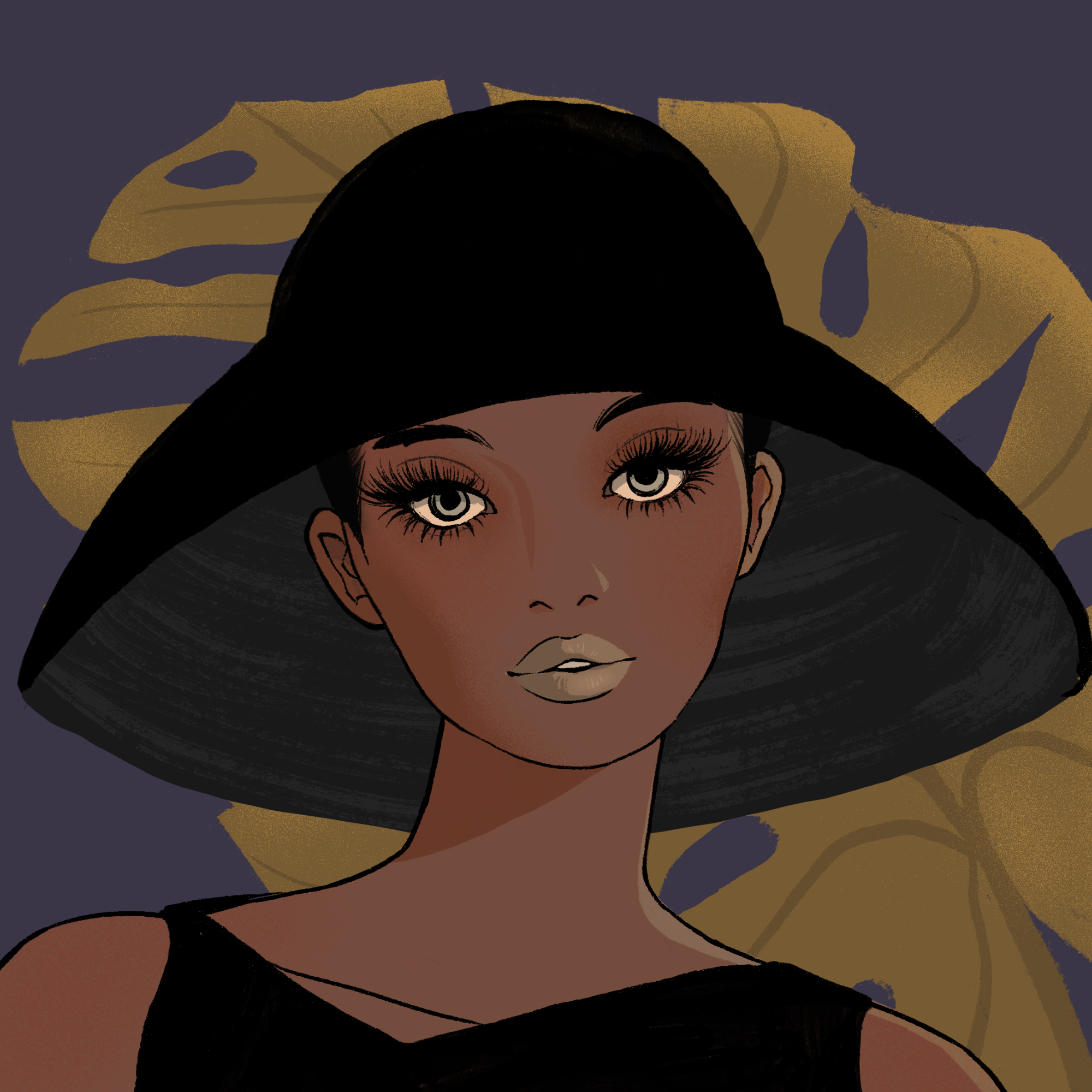 a portrait of Magnesium, the elegant falchion