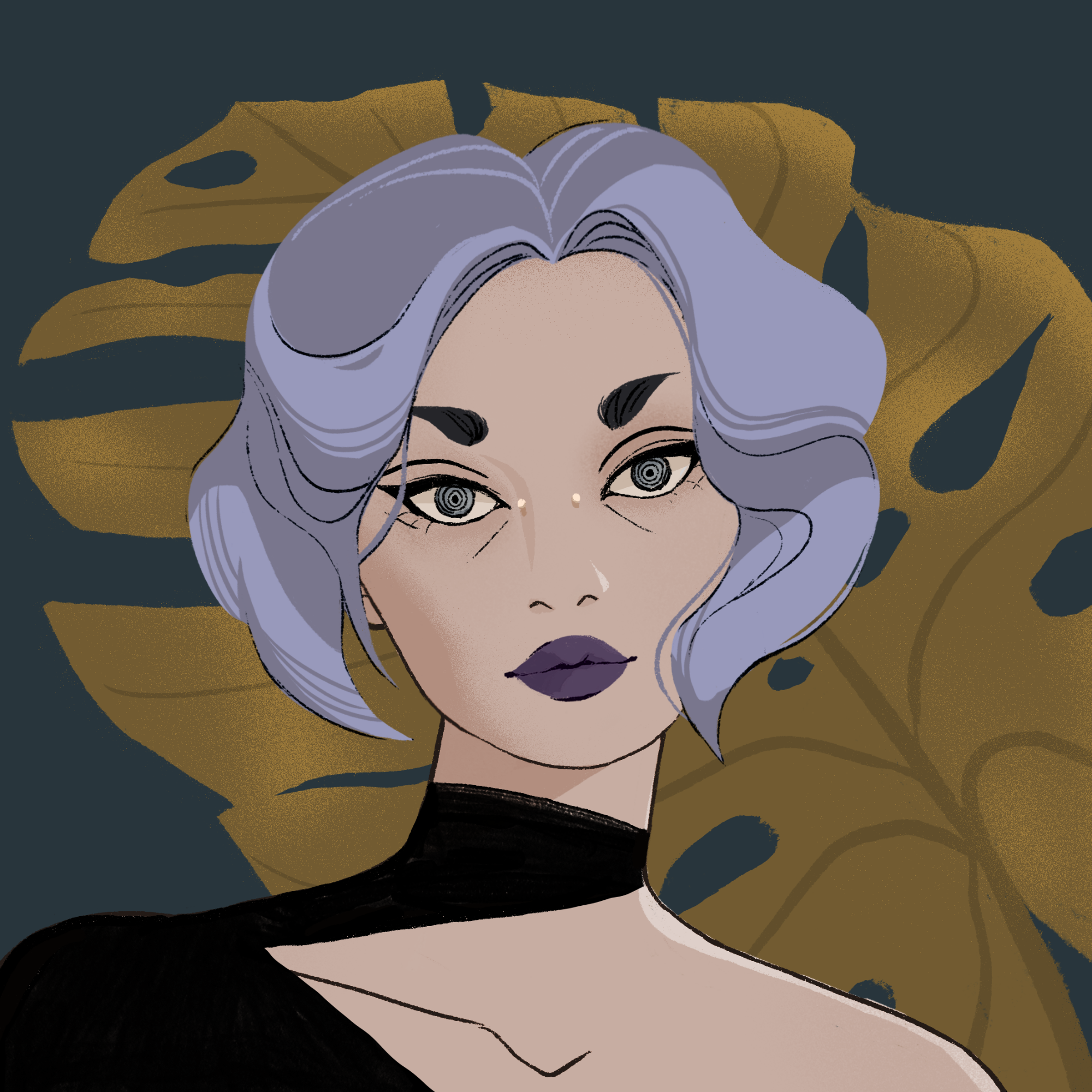 a portrait of Mistress willow