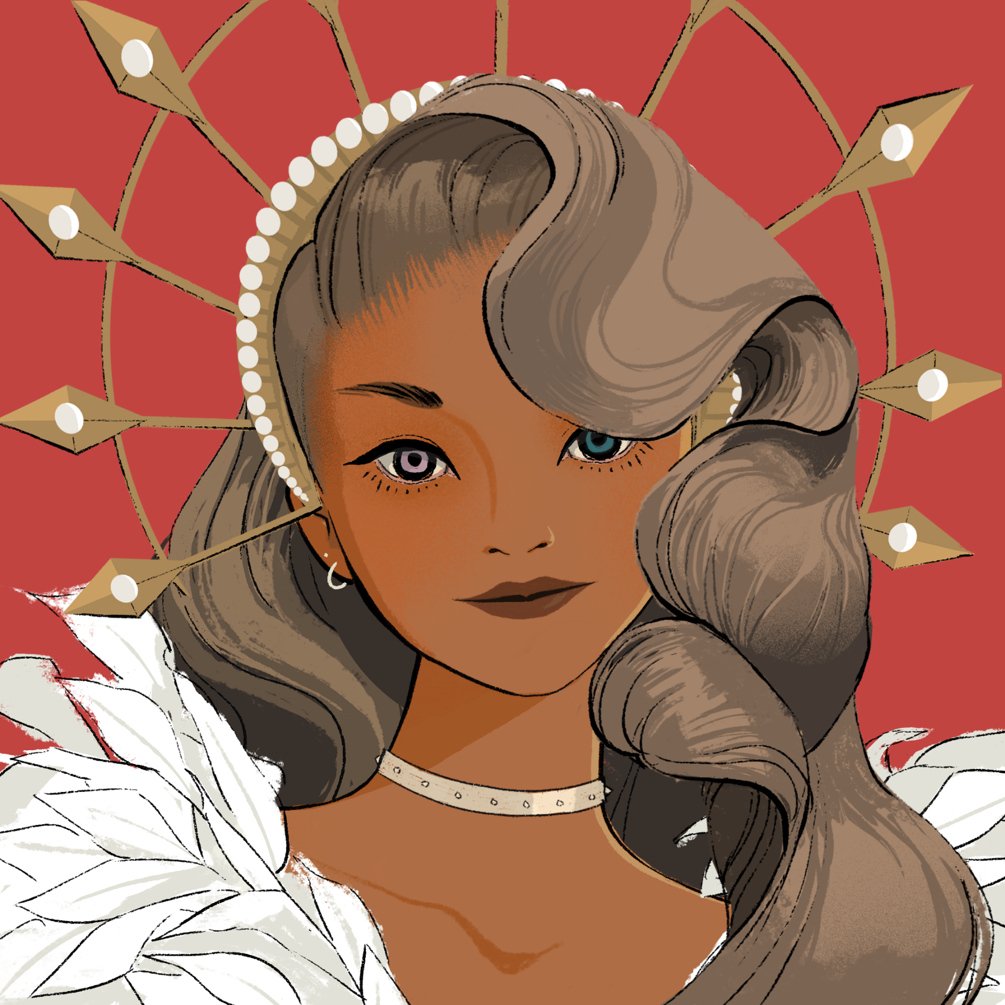 a portrait of Vivace, the radiant goblet