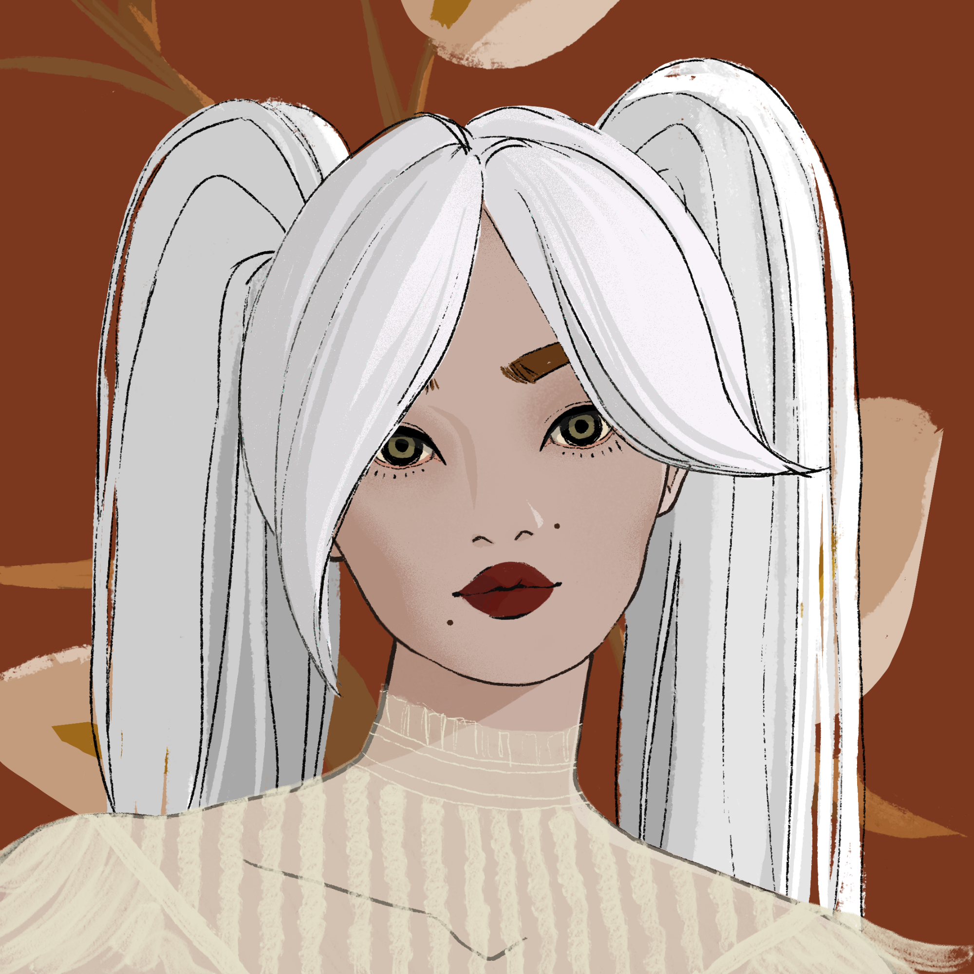 a portrait of Garnet violin