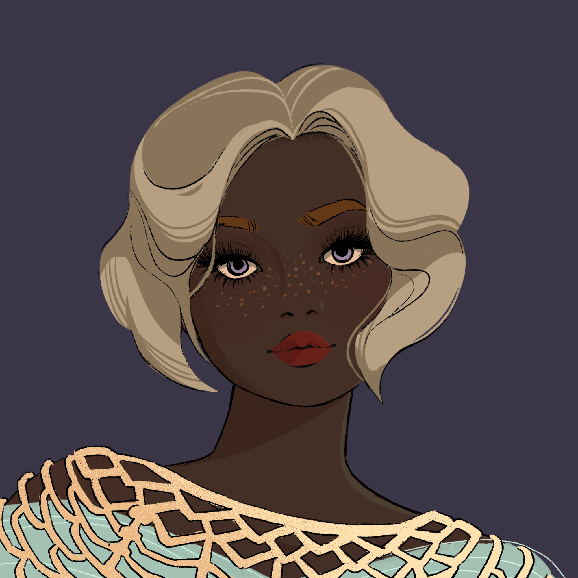 a portrait of Grapefruit the absorbant