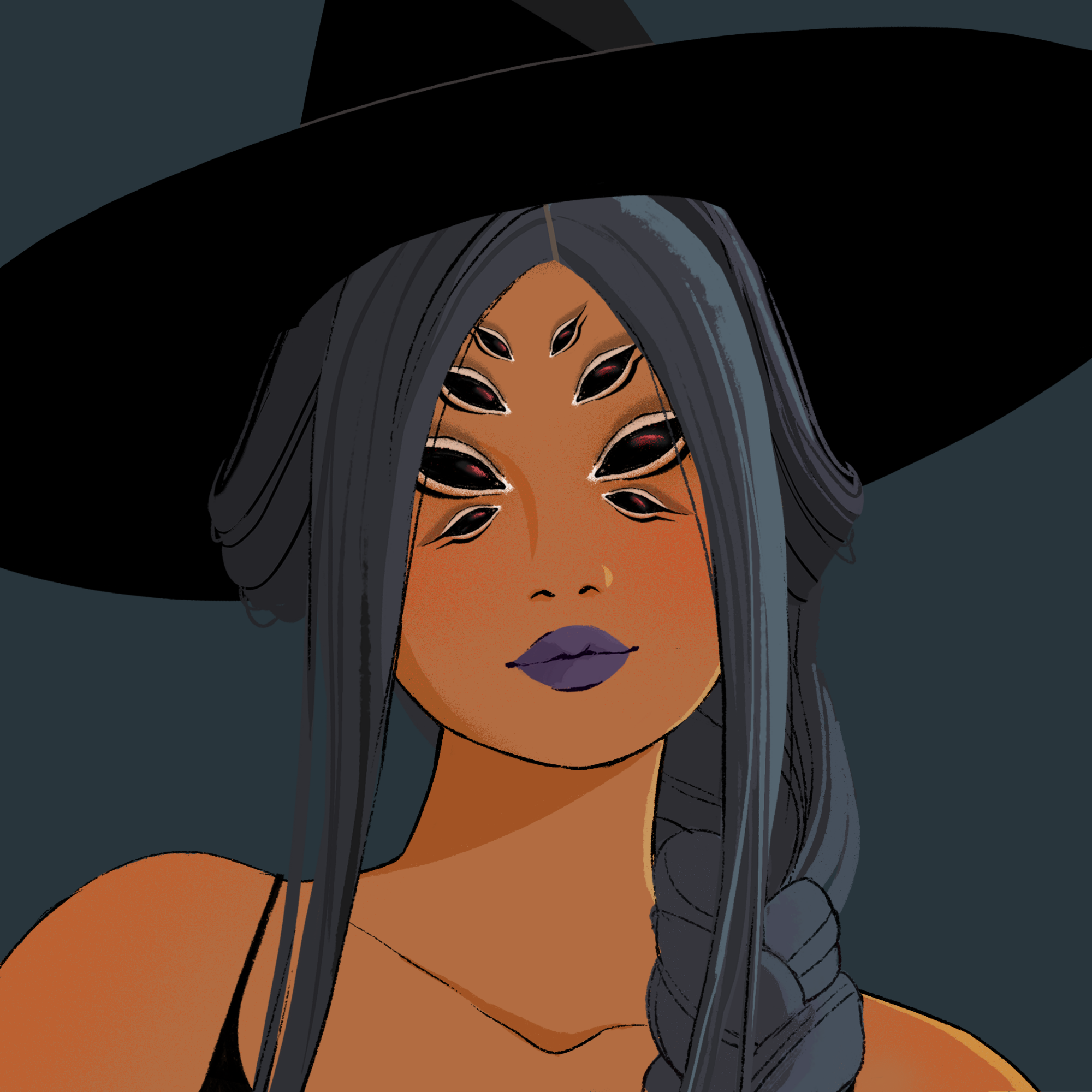 a portrait of Gaua sacrifice