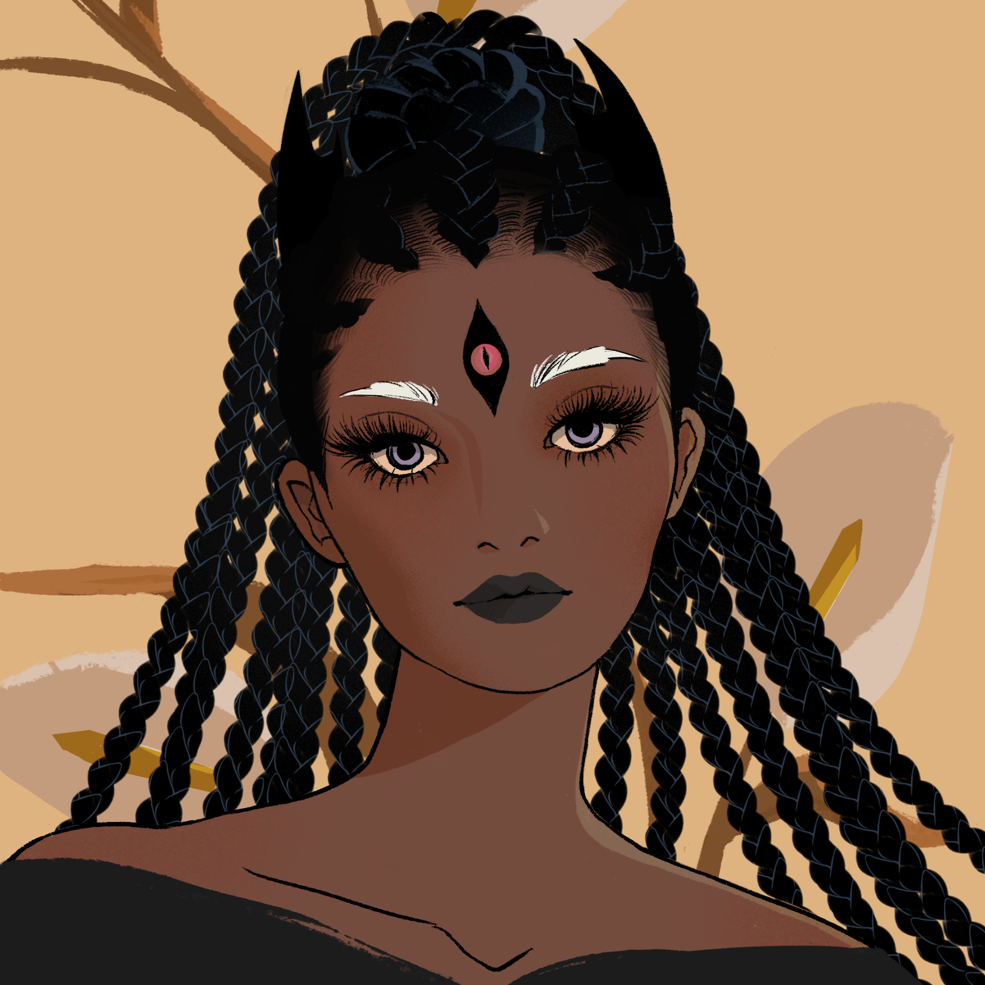 a portrait of Rose the atmospheric