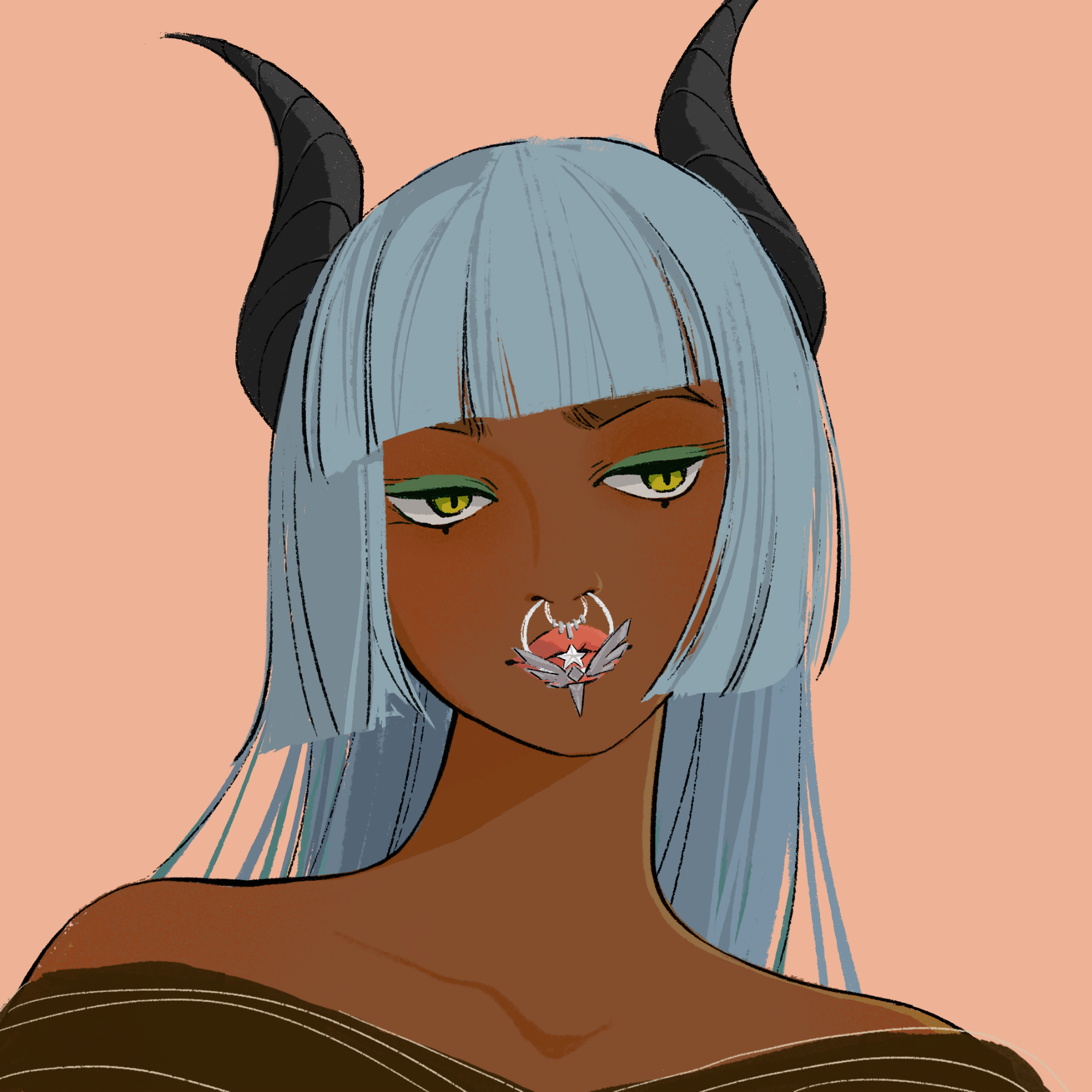 a portrait of Tambora the dynamic