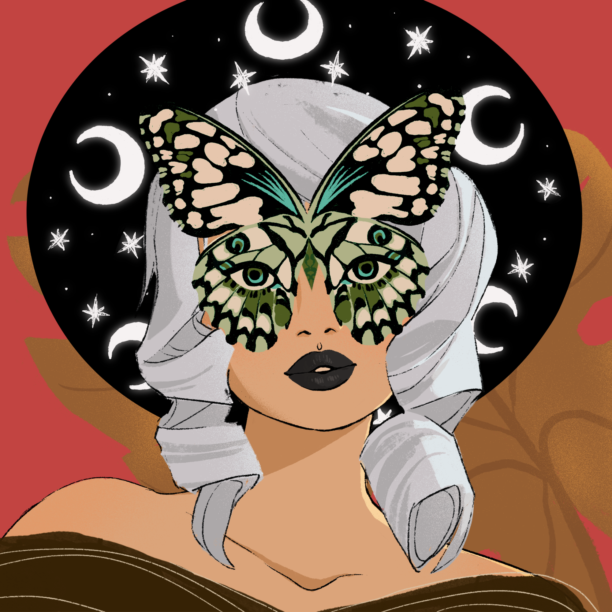 a portrait of Lentil, the free roost