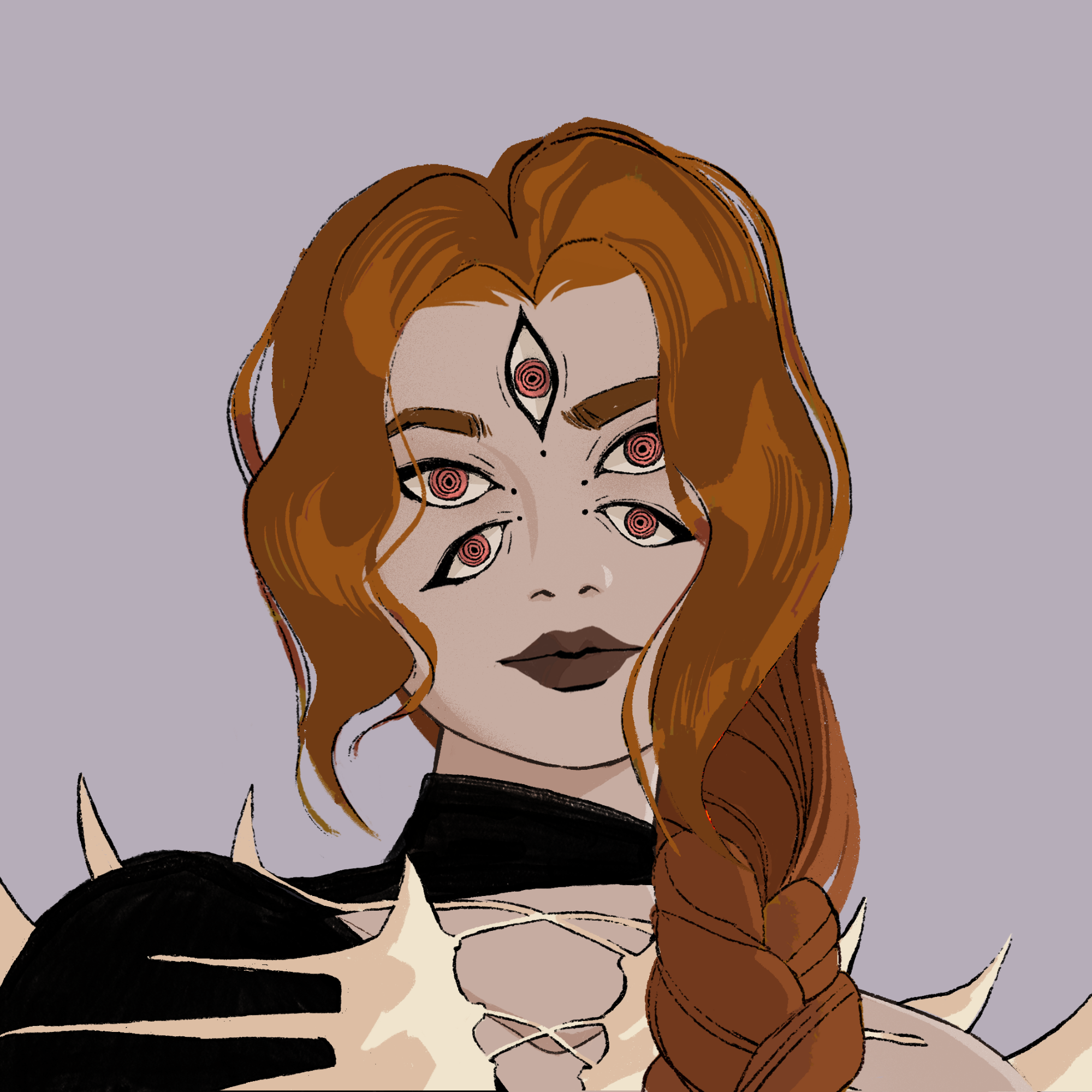 a portrait of Devotee sinarka