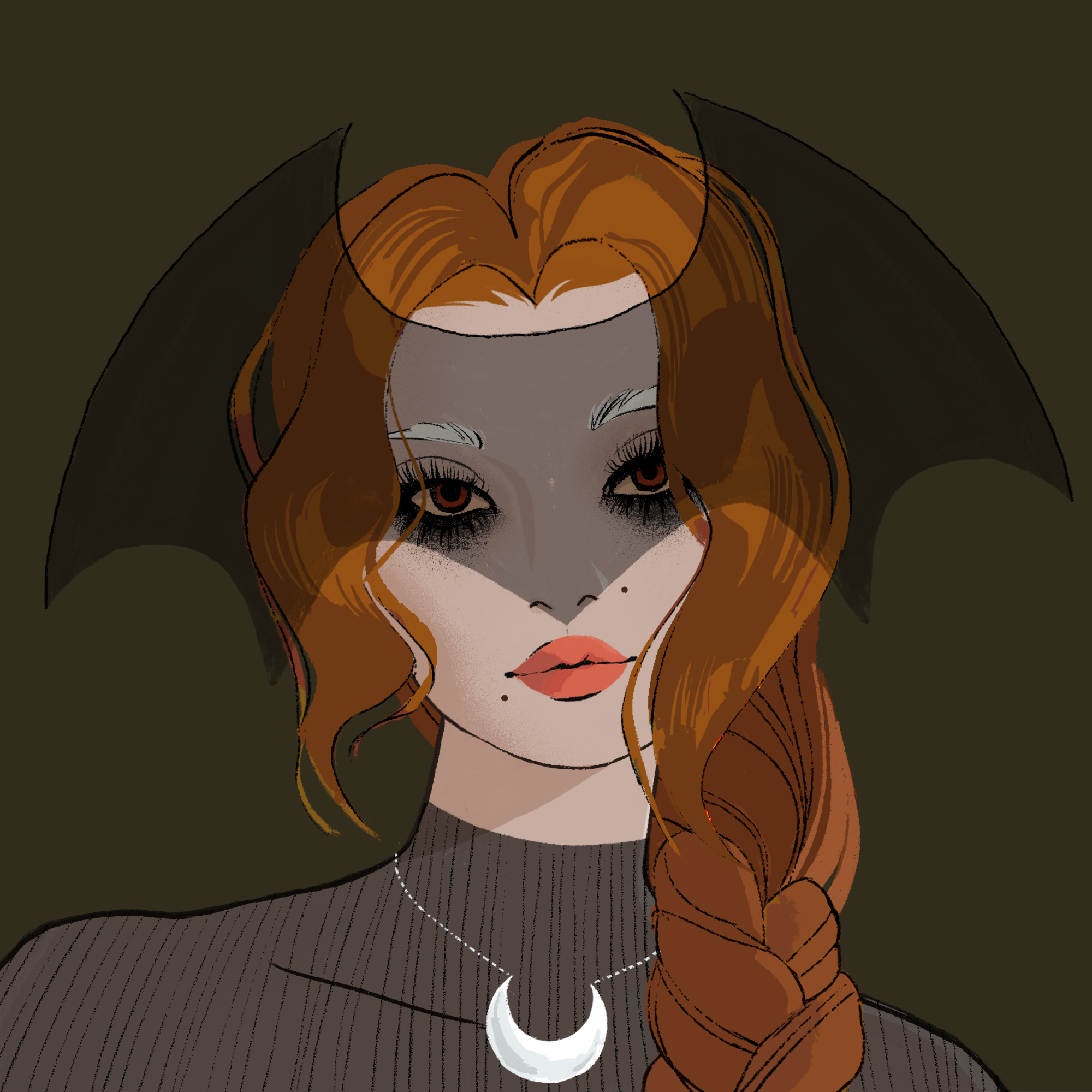 a portrait of Cesium the shaded