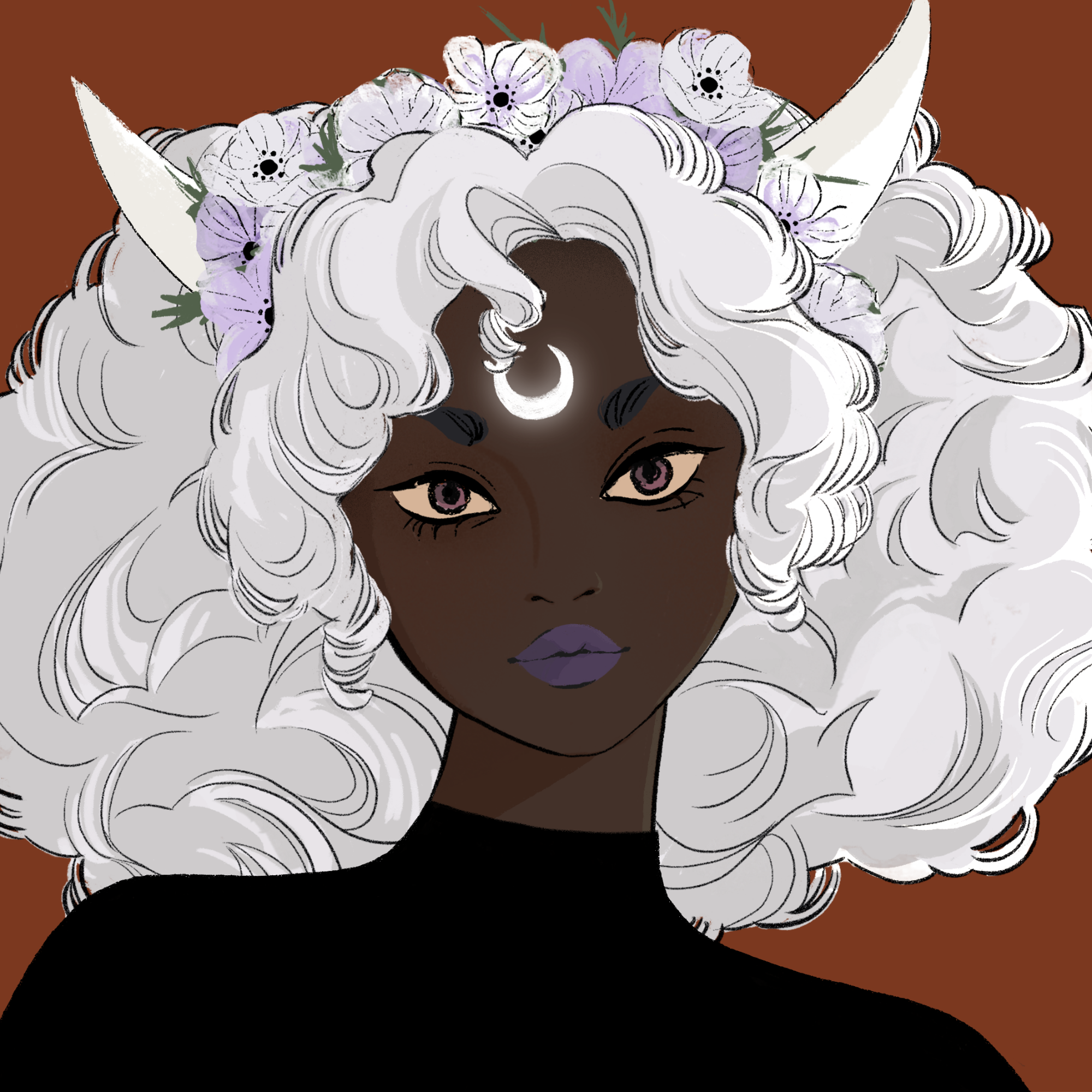 a portrait of Granny azuki