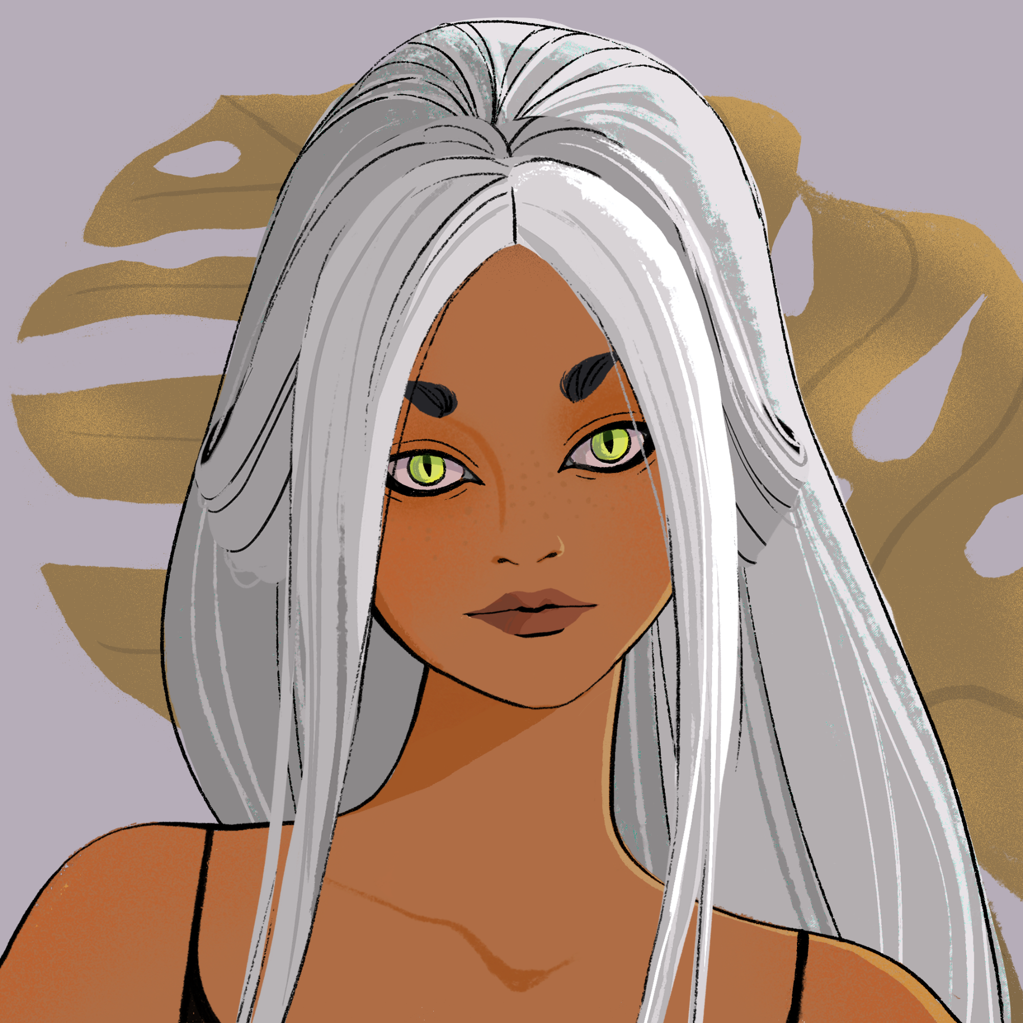 a portrait of Iodine the rotten