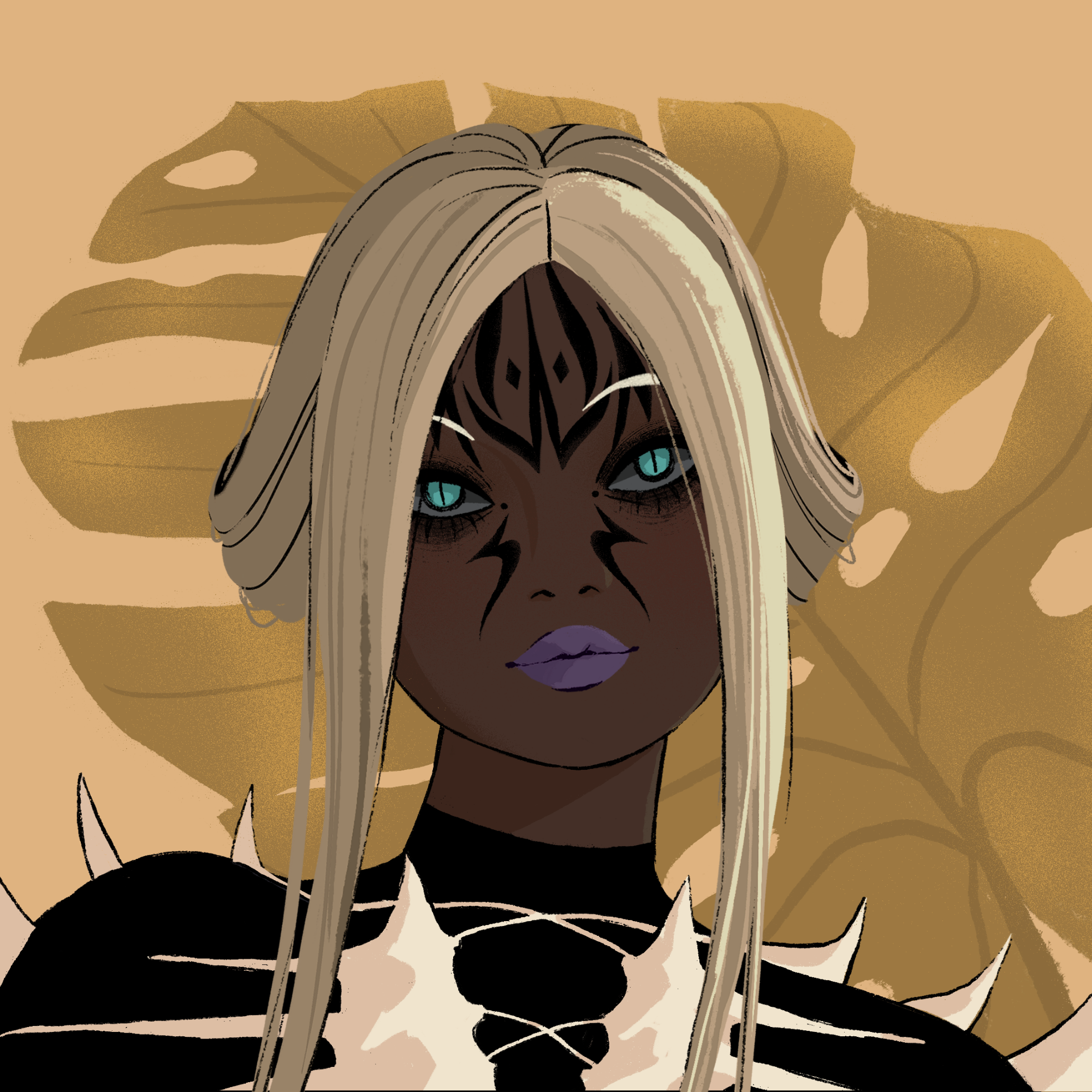 a portrait of Adatara, the sodden glacier