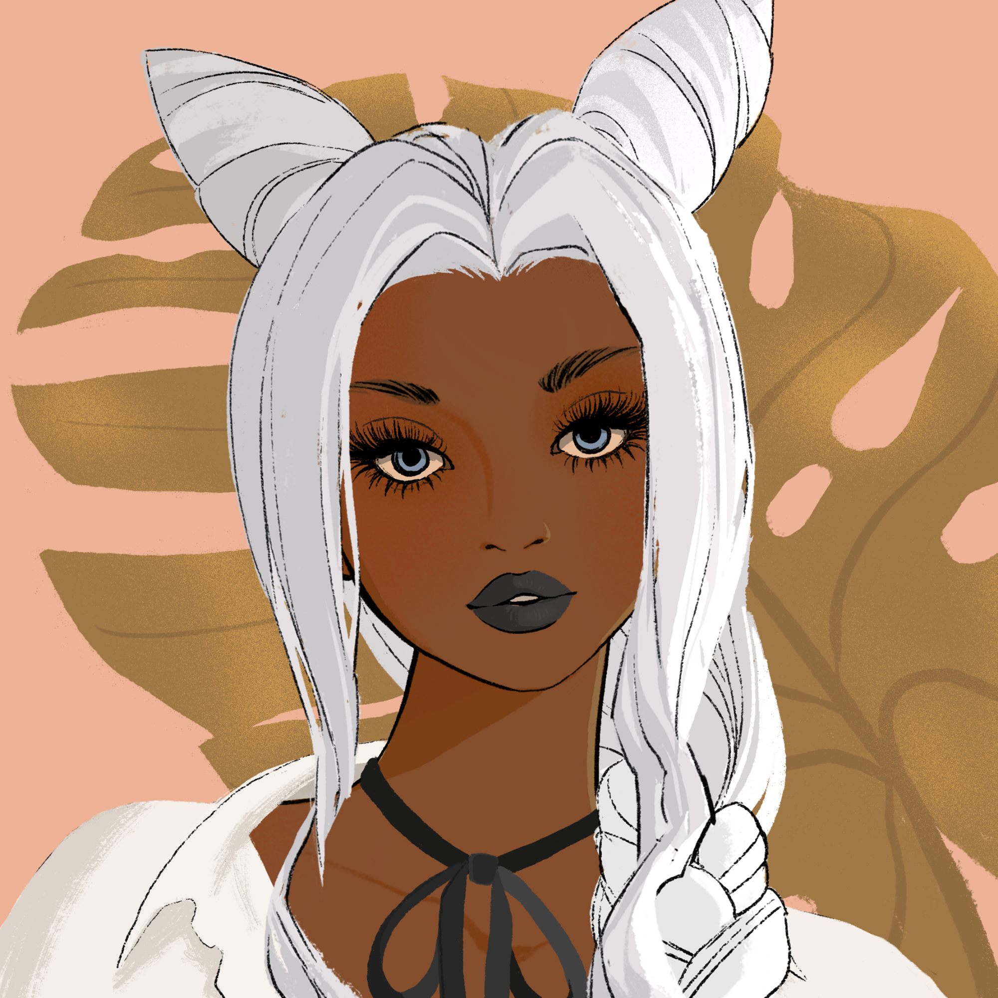 a portrait of Granny pudding