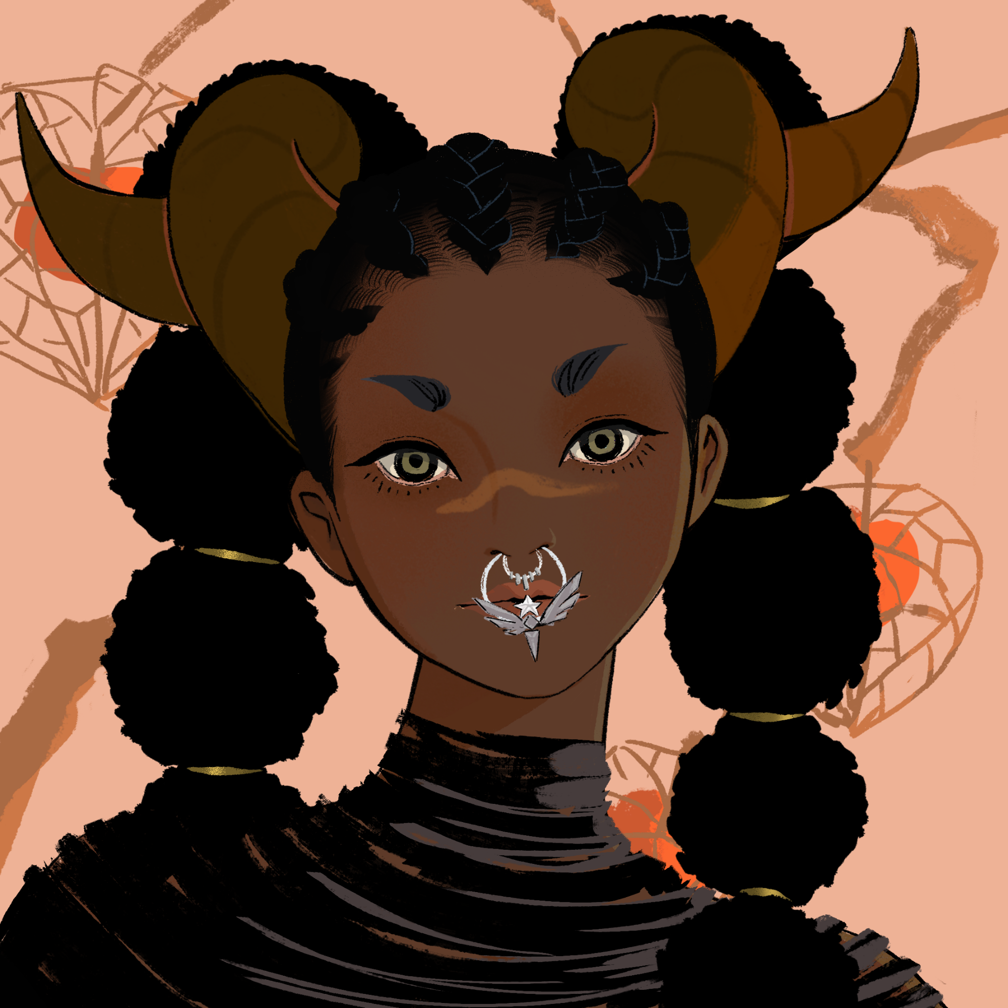 a portrait of Tambora the other