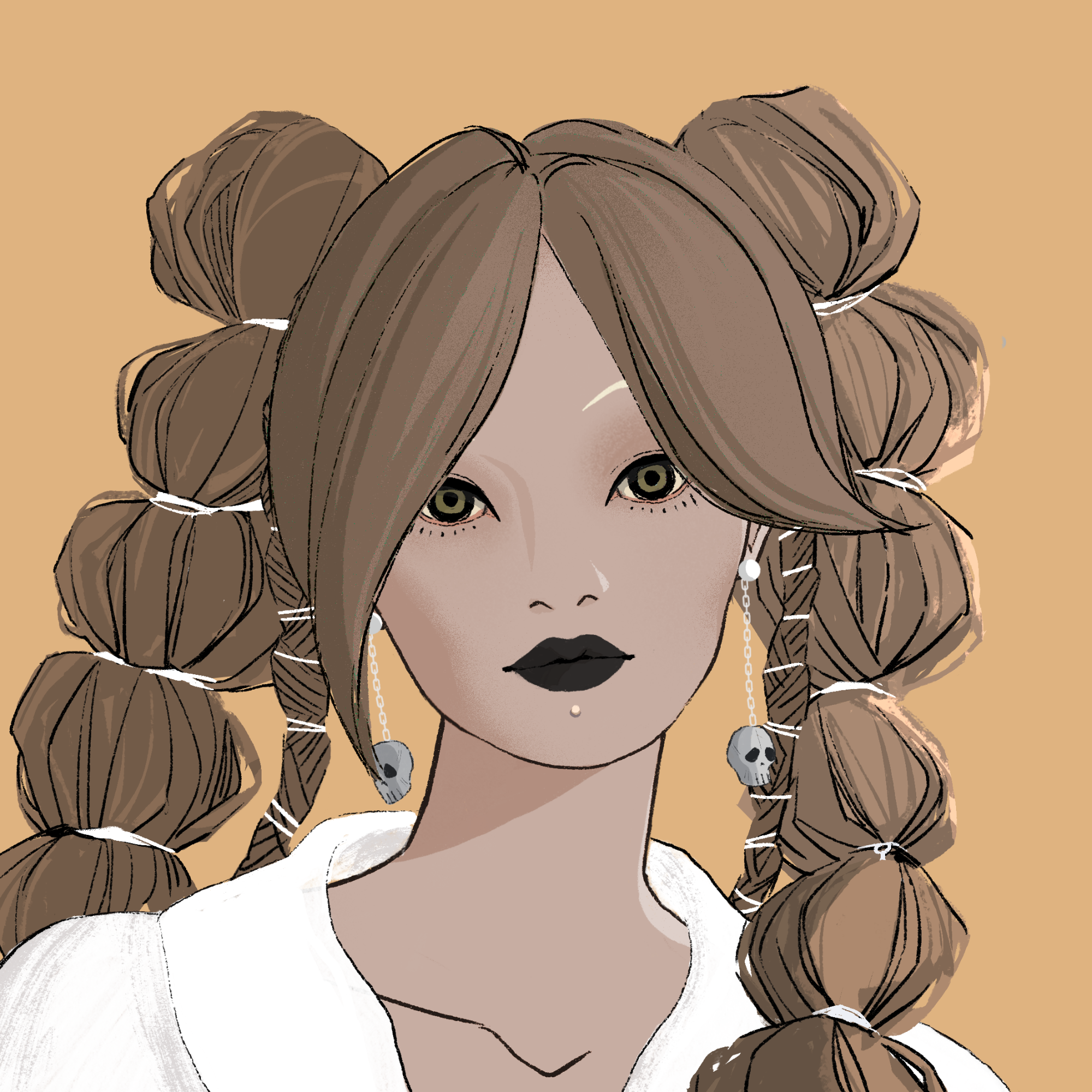 a portrait of Mistress pine