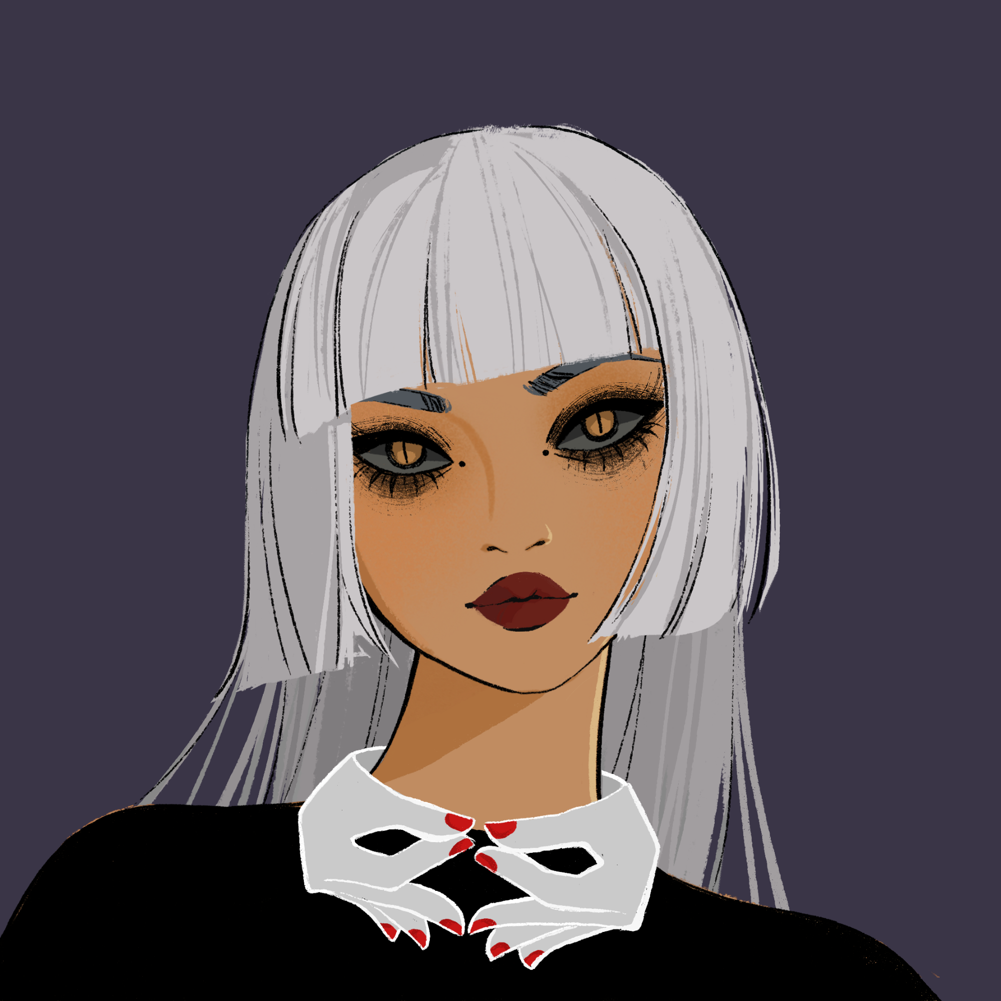 a portrait of Zingana