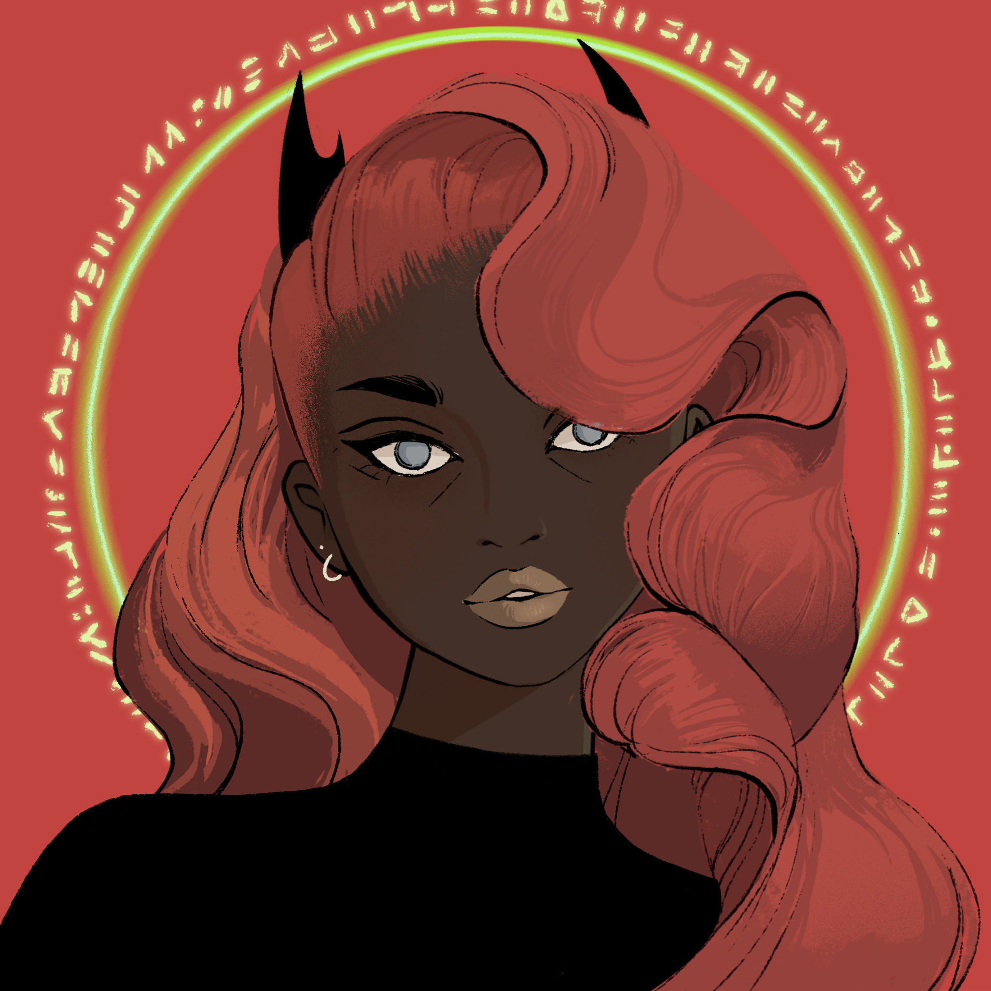 a portrait of Cassiopeia the well-read