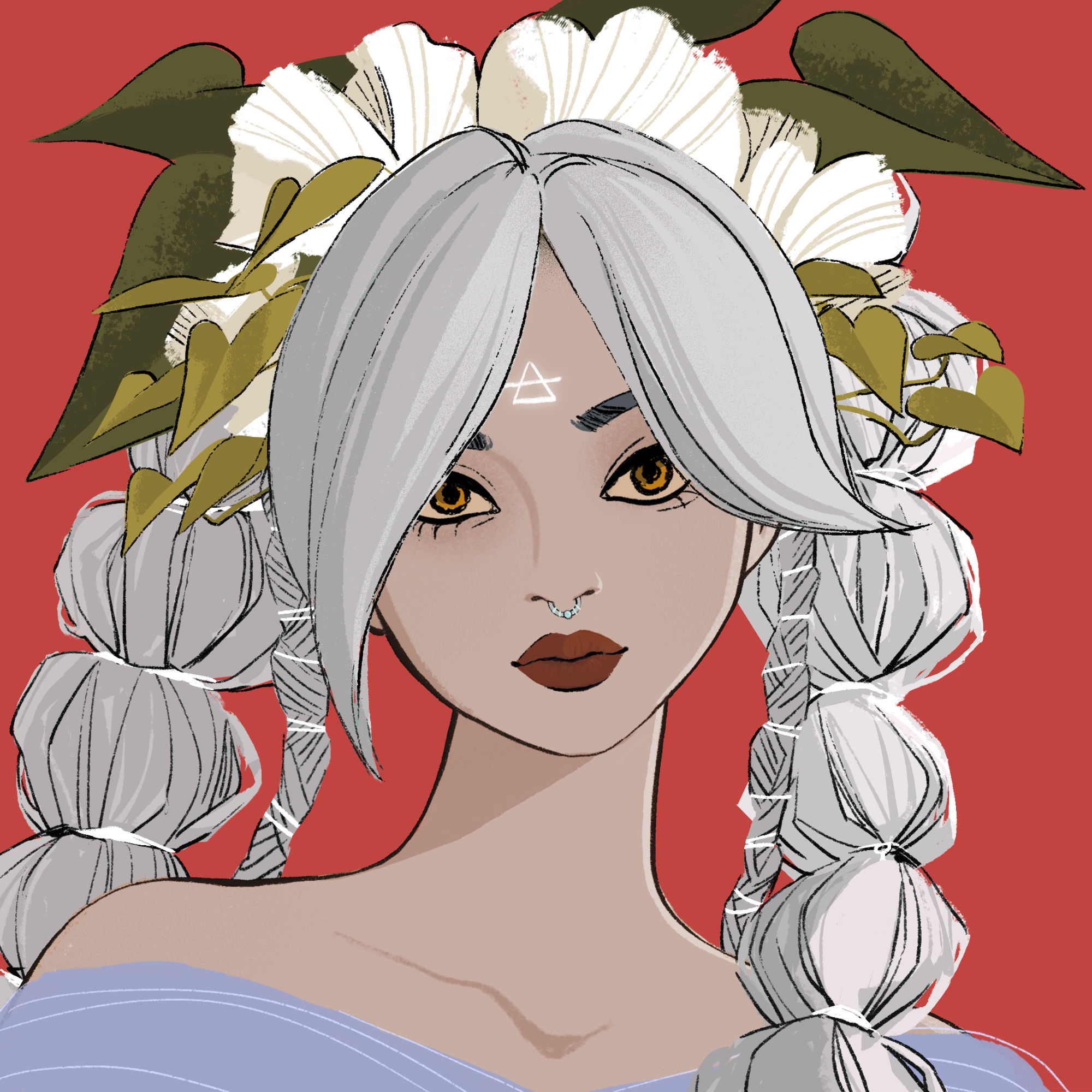 a portrait of Cauliflower pancake