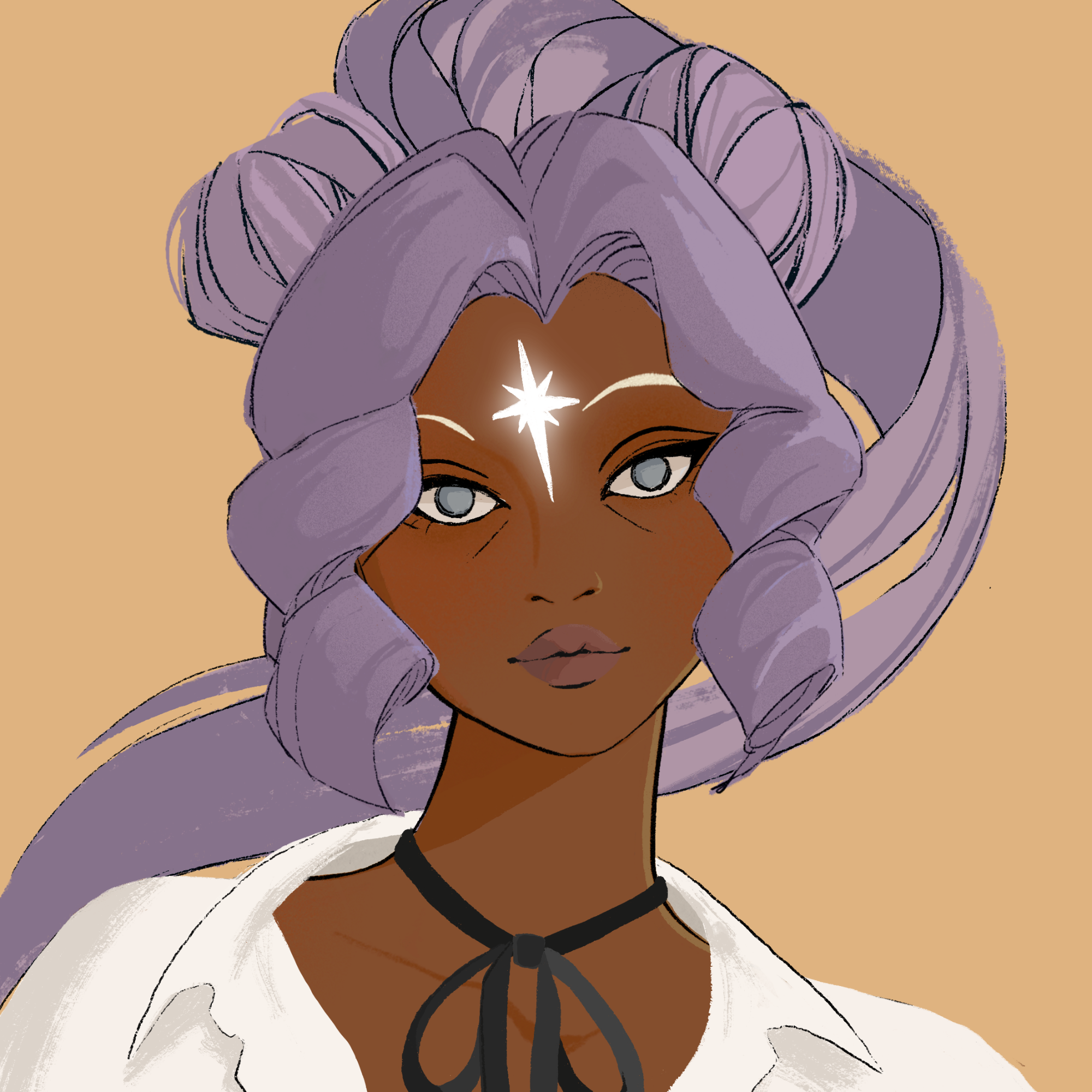 a portrait of Poppy of the wastes