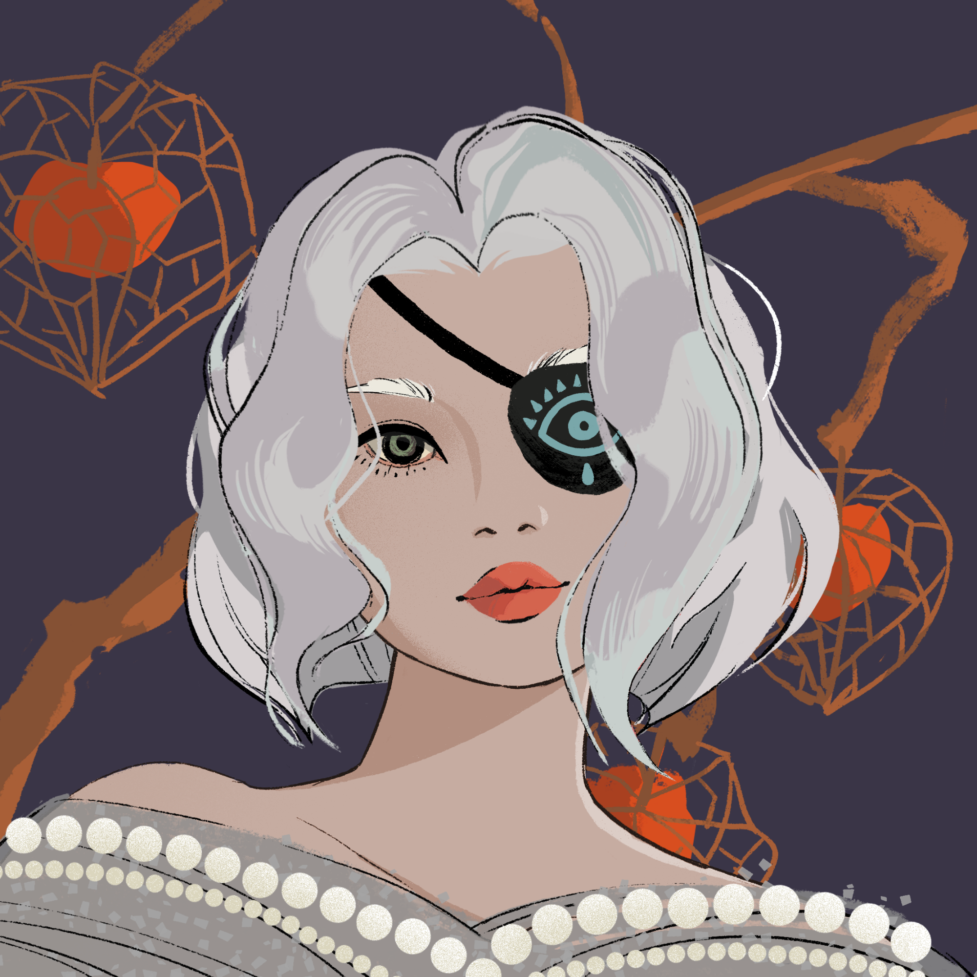 a portrait of Poppy, the dreamy mystery