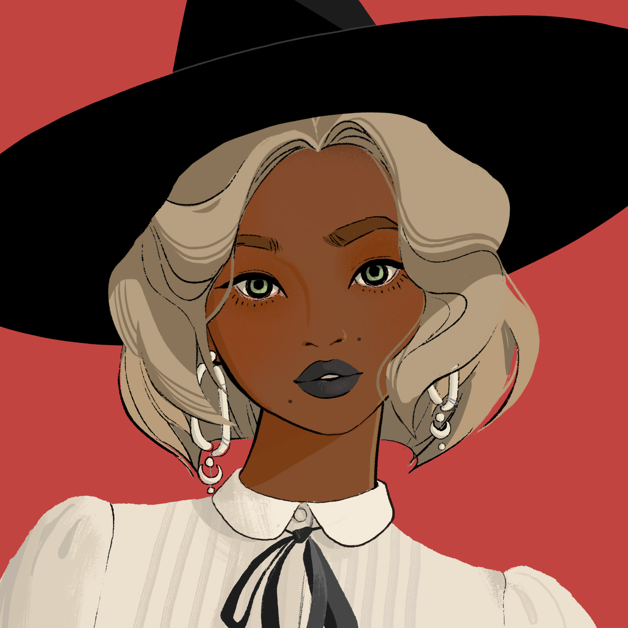 a portrait of Marri, the muted river