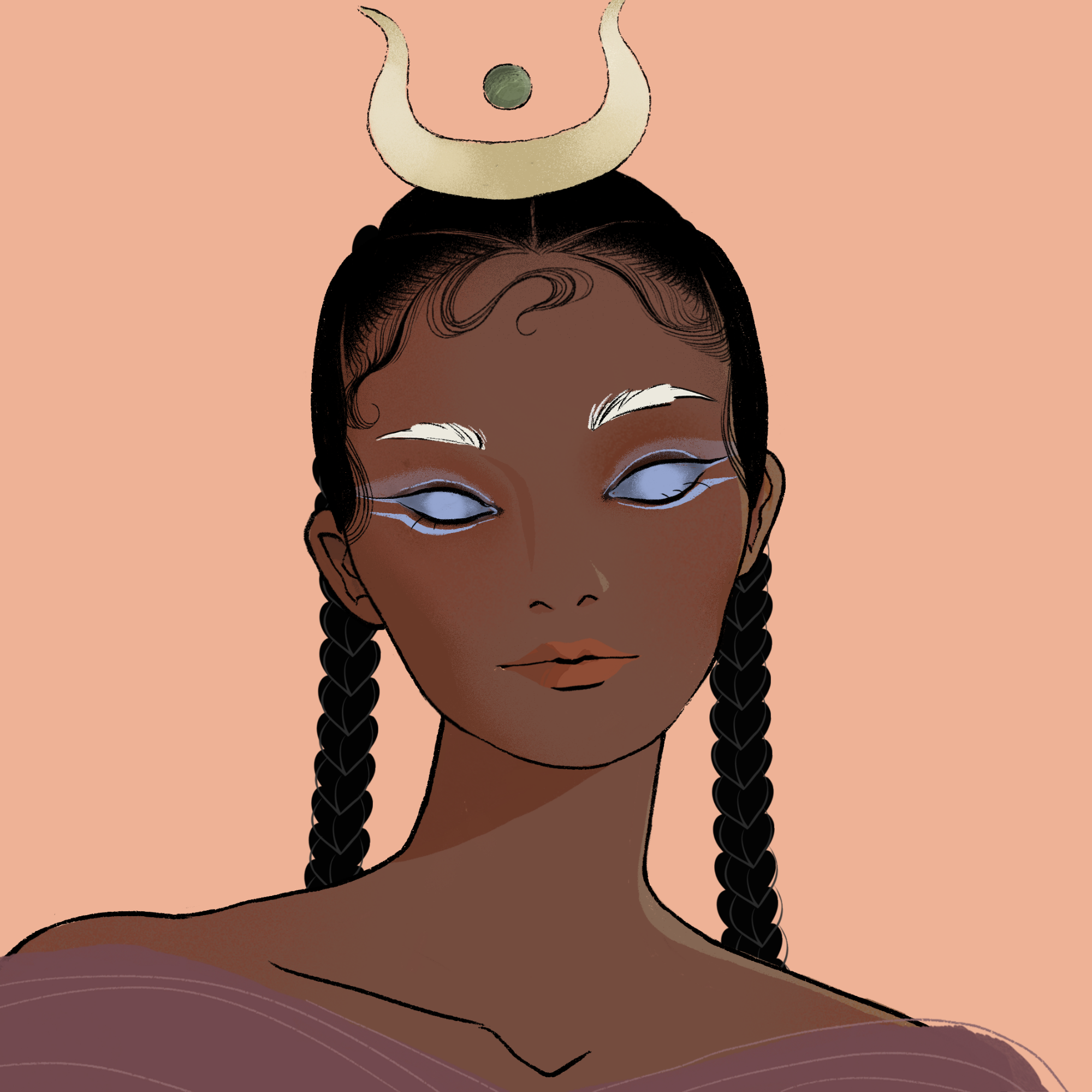 a portrait of Coconut rainbow