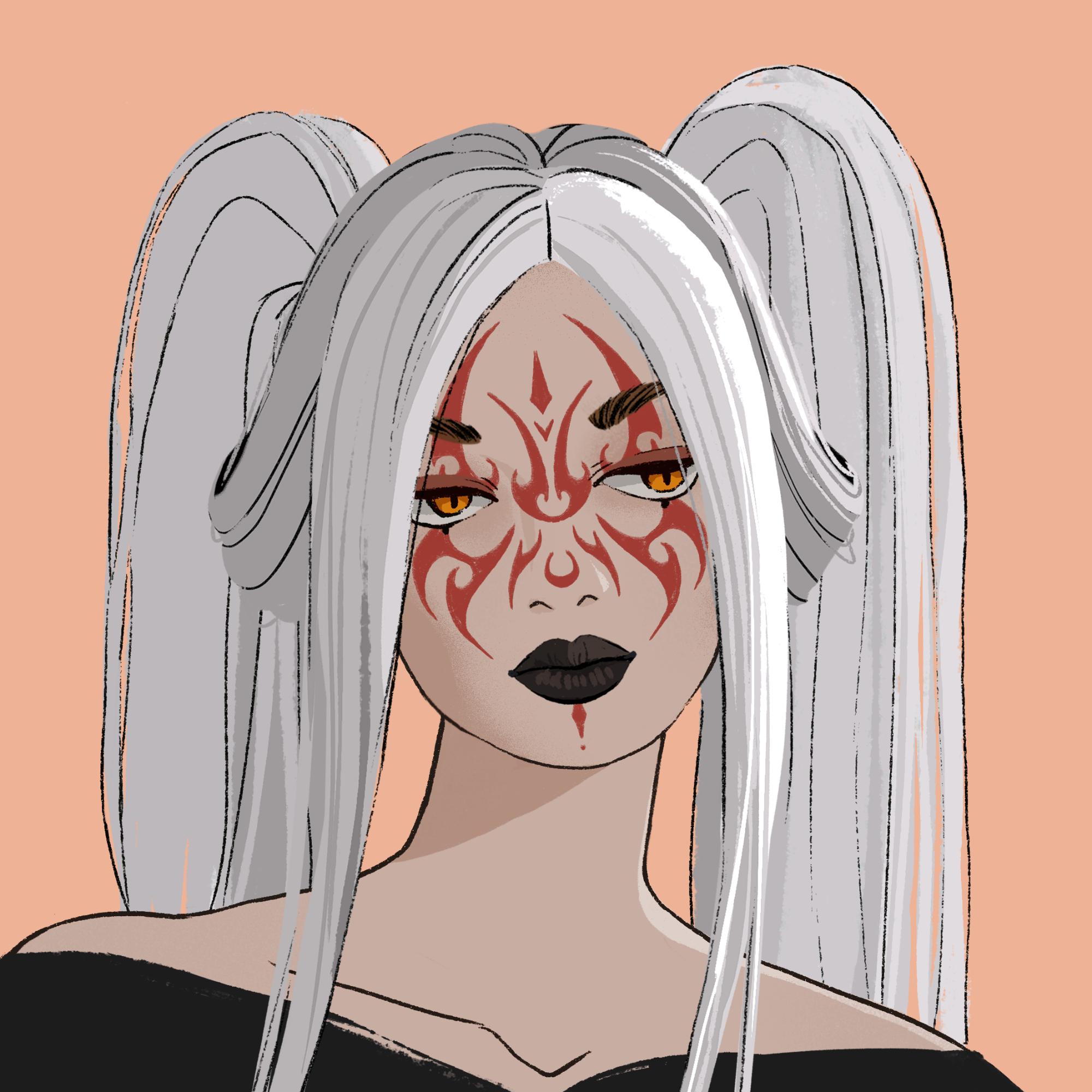 a portrait of Blizzard, the raging grenade