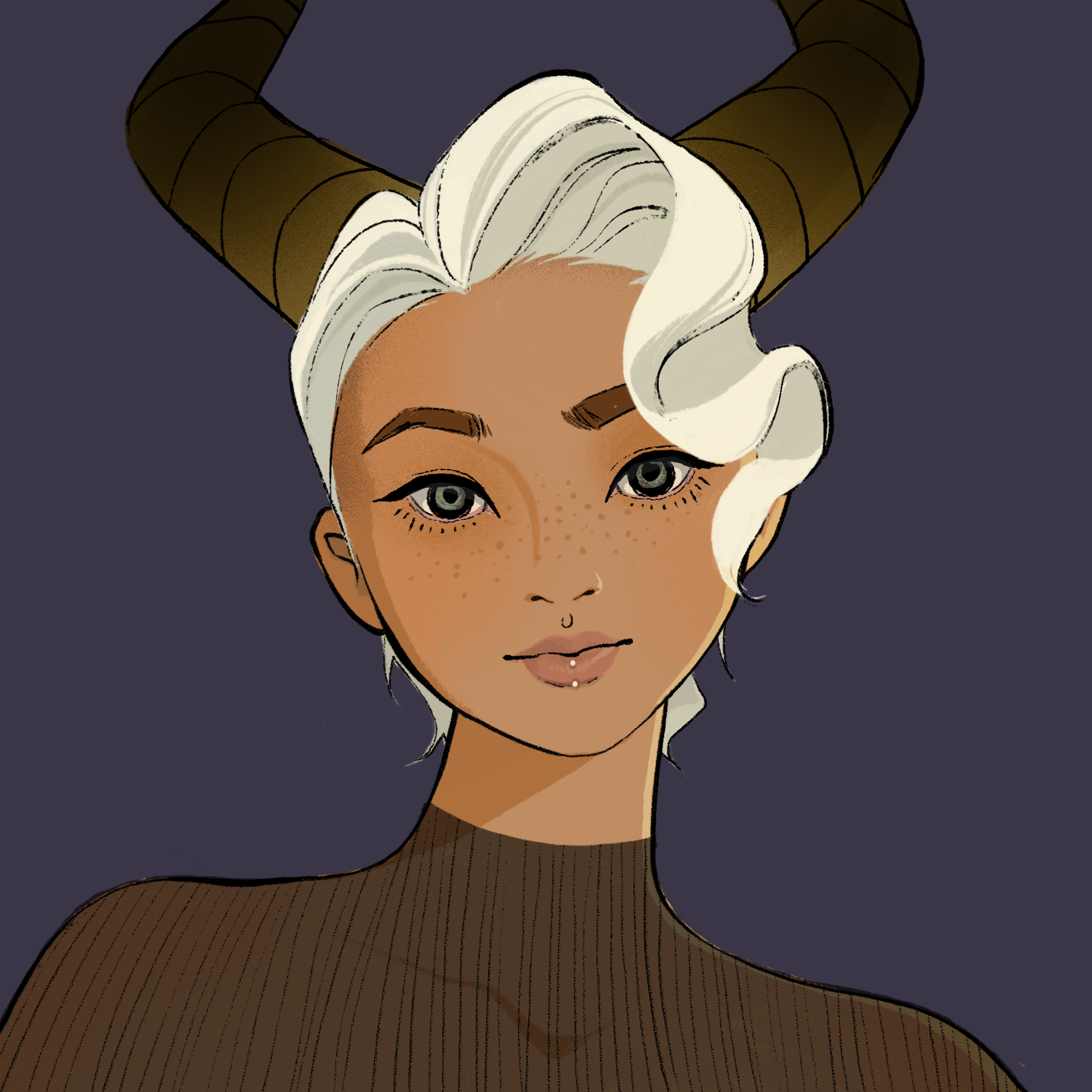 a portrait of Mistress ayan