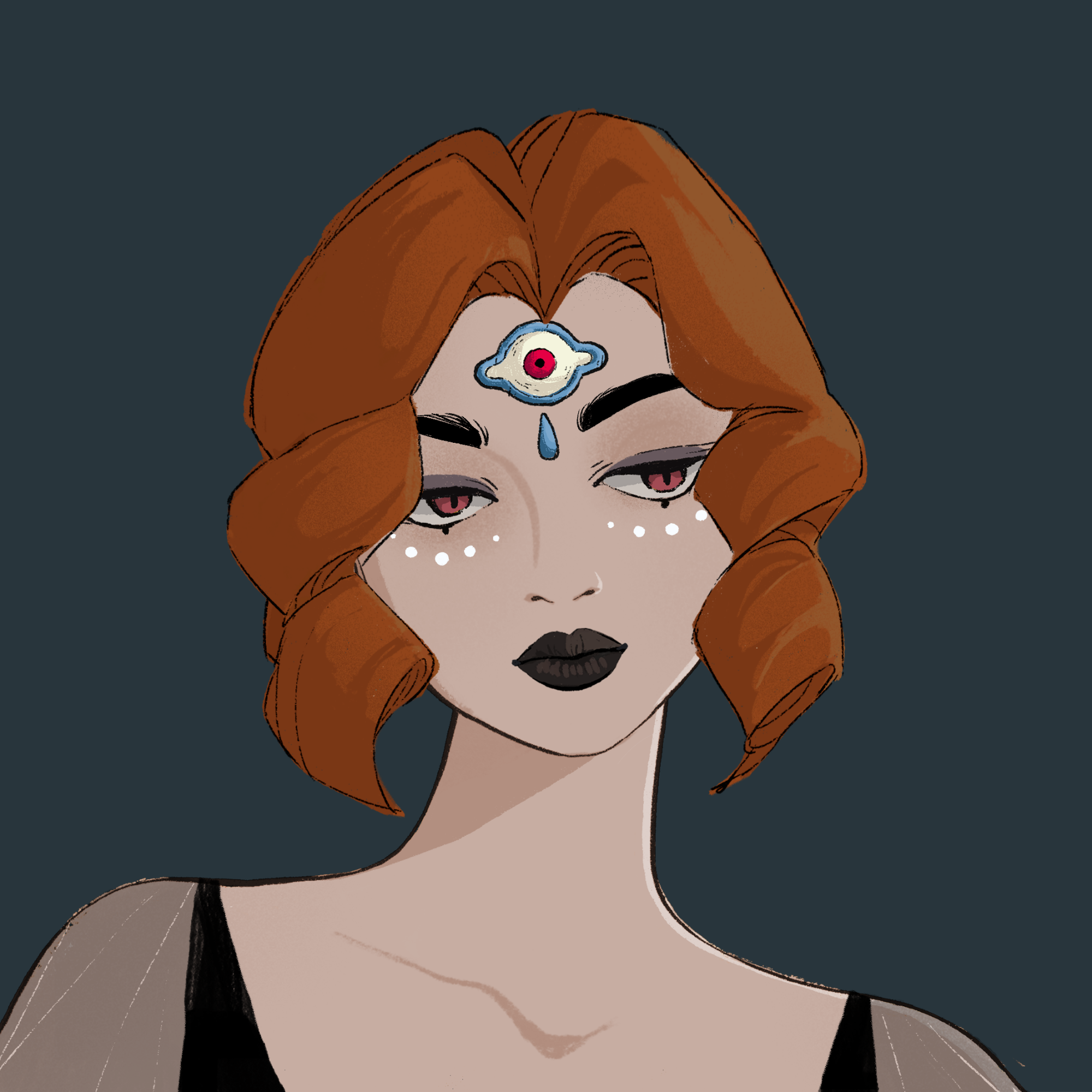 a portrait of Watermelon, the calm delusion