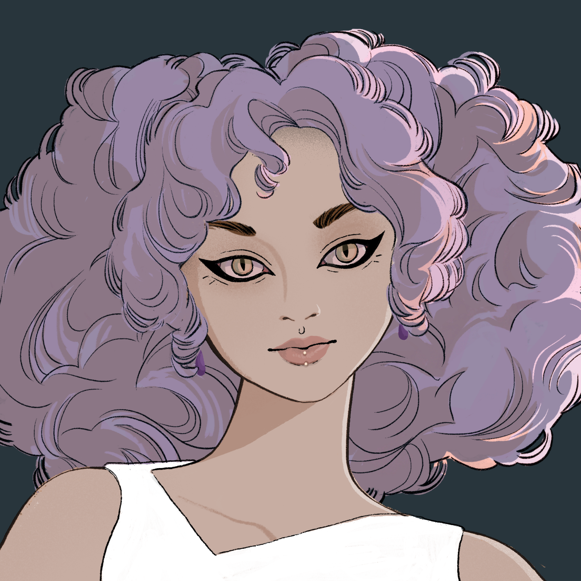 a portrait of Lily of the void