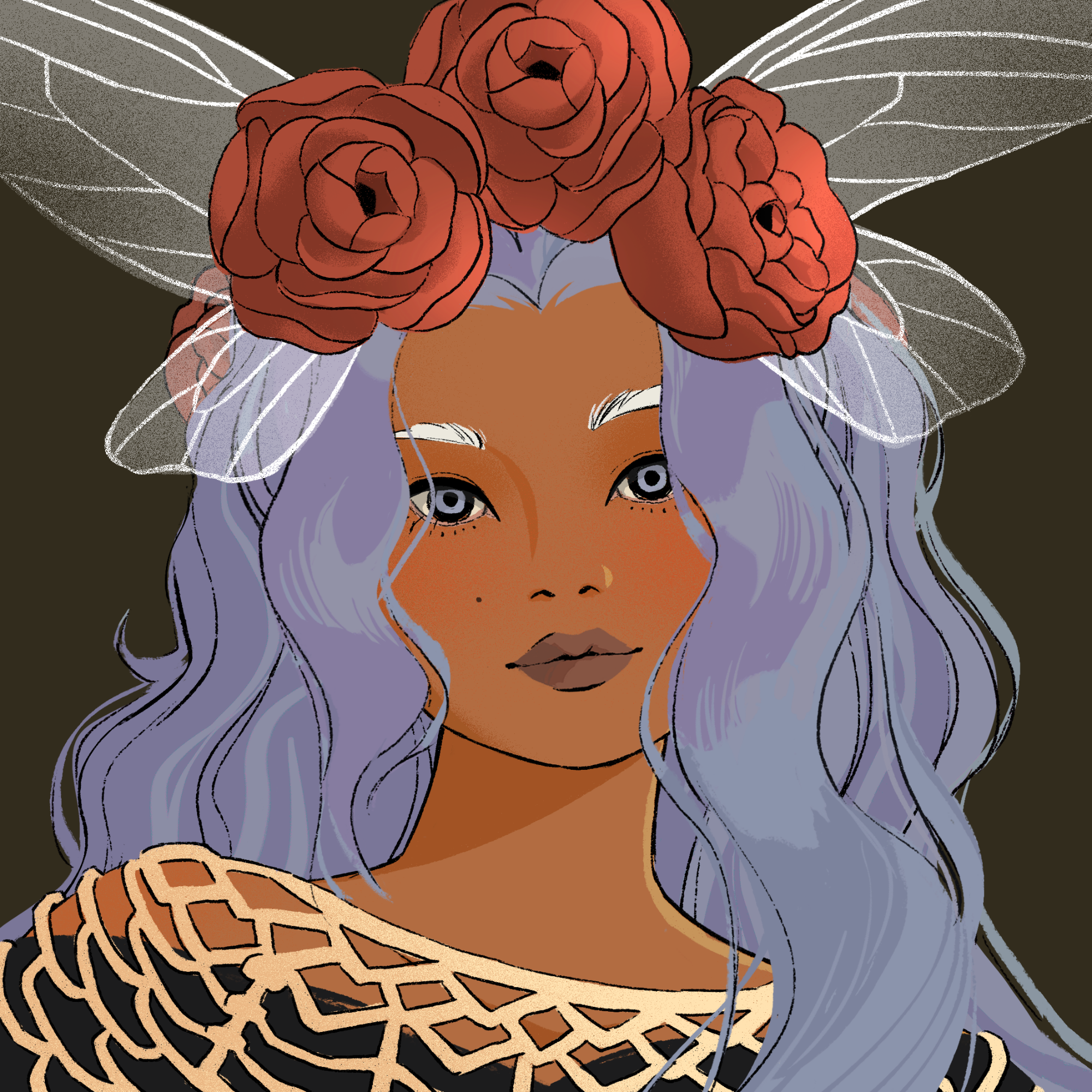 a portrait of Pumpkin, the porous plow