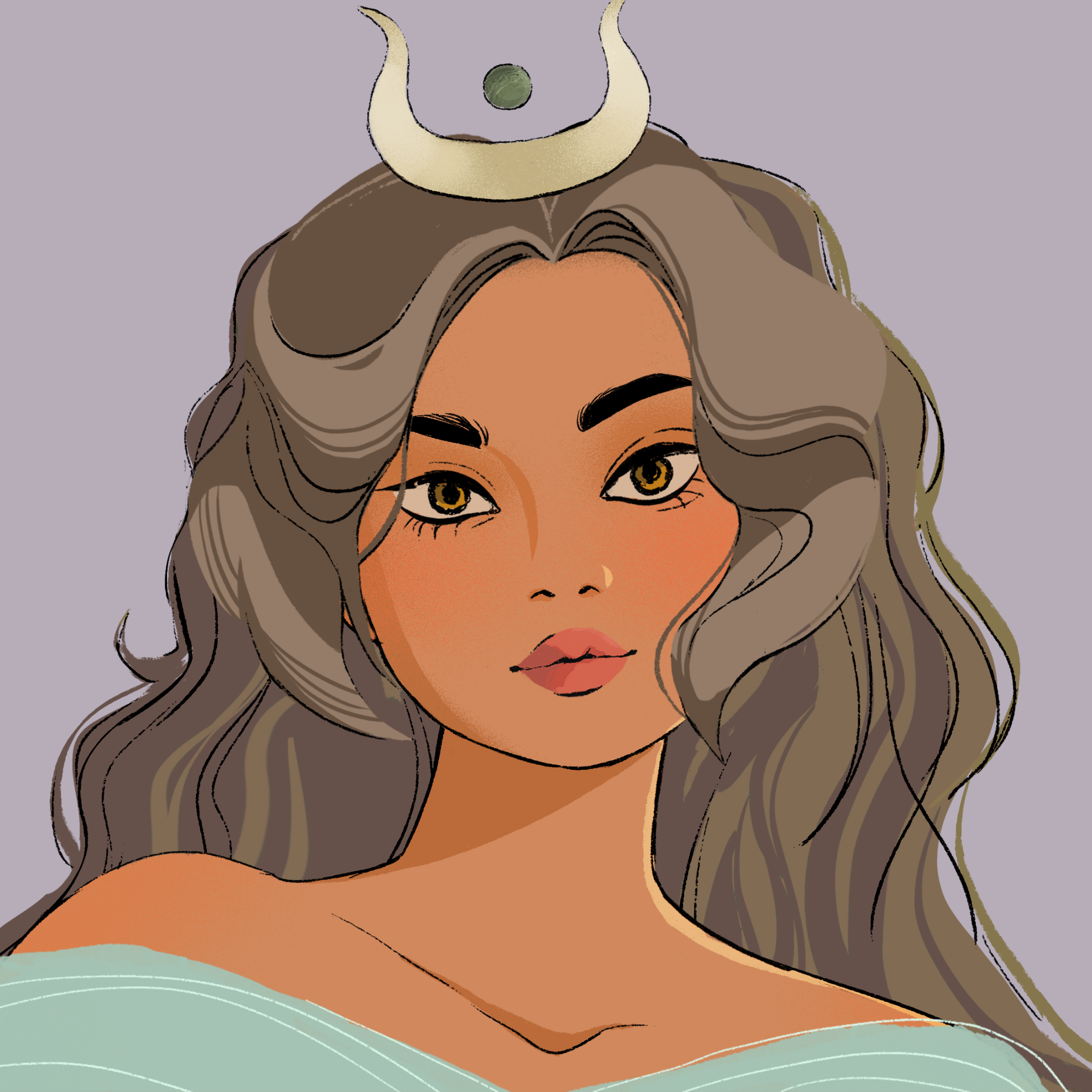 a portrait of Camellia sand