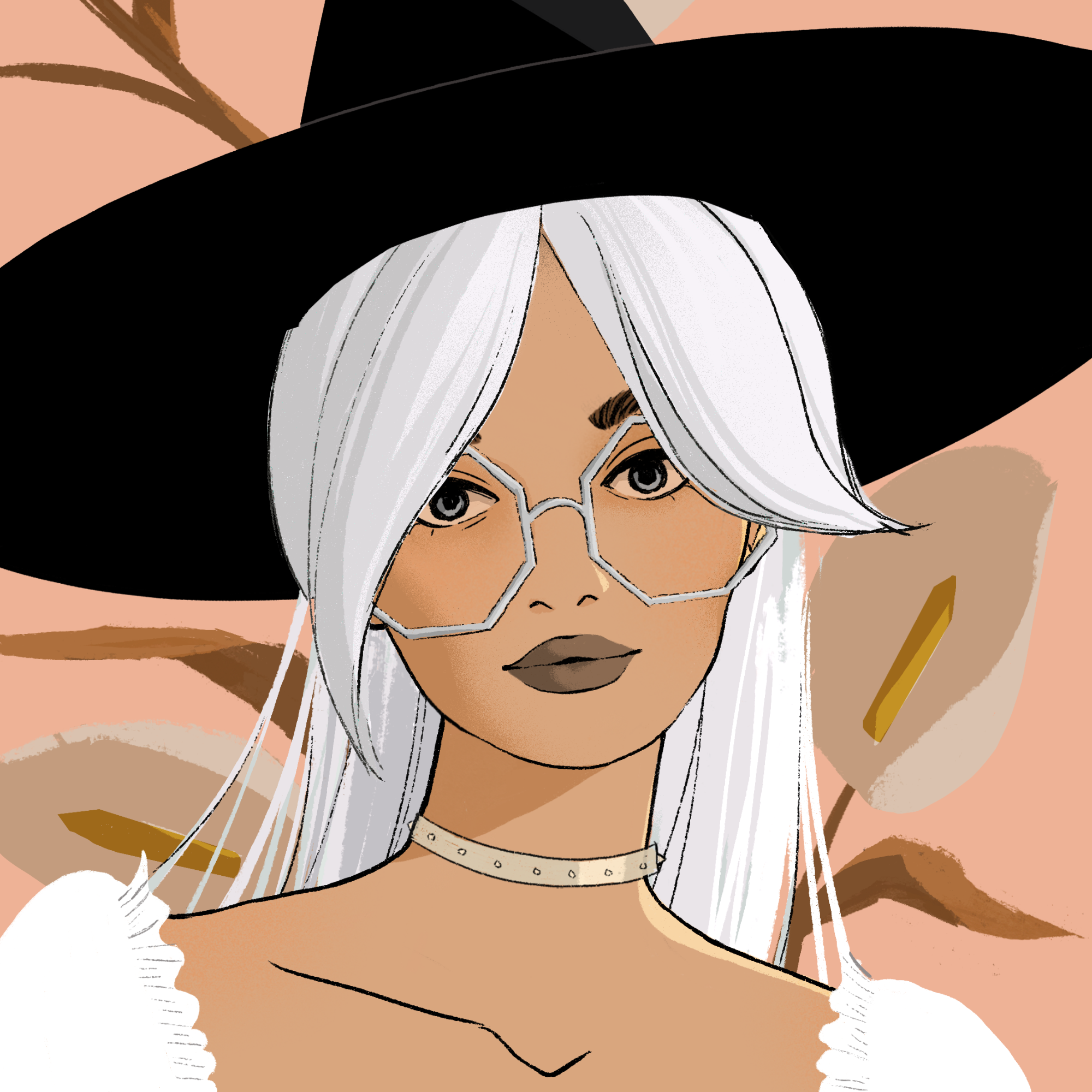 a portrait of Carrot, the spry weed