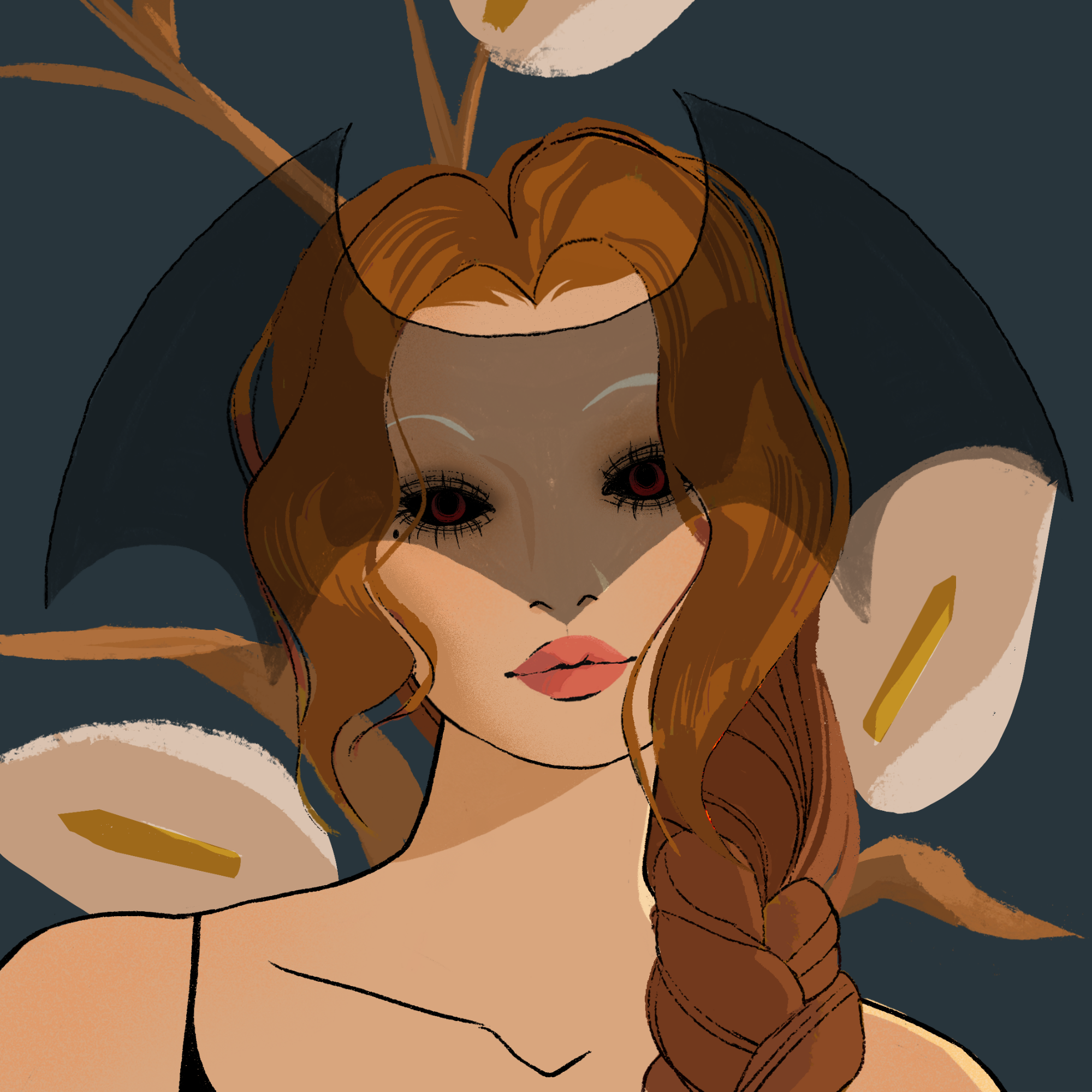 a portrait of Gold the lithe