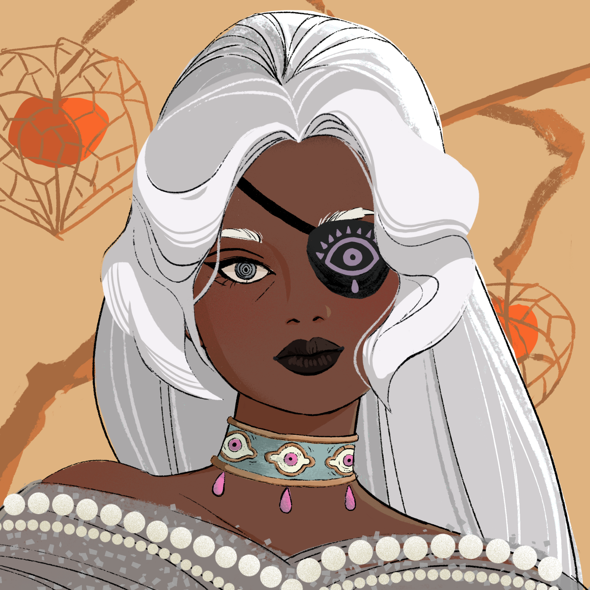 a portrait of Magnolia the windless