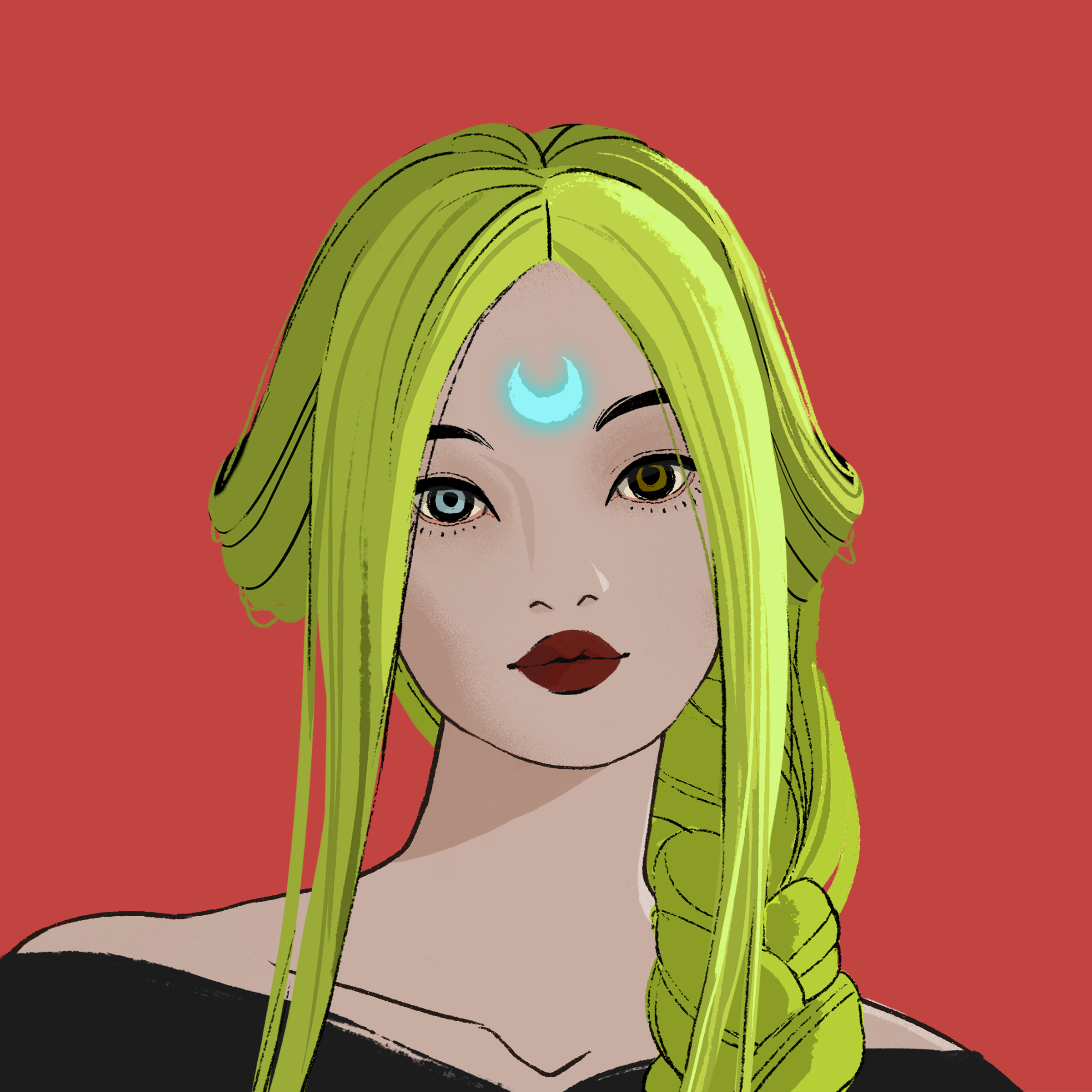 a portrait of Cathode, the infinite axis