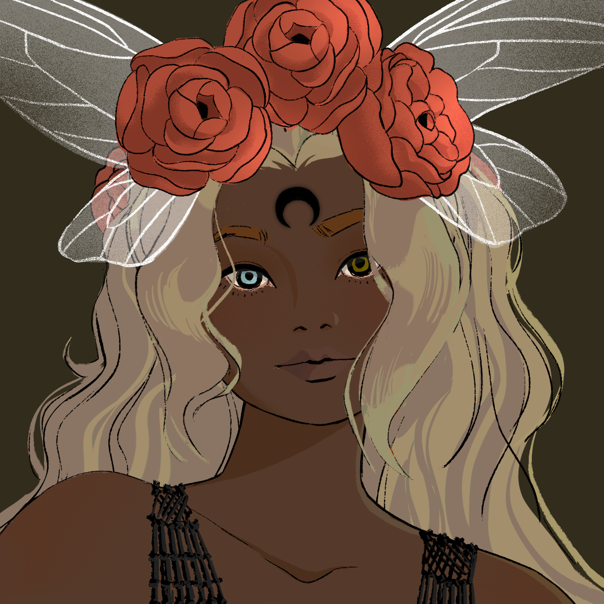 a portrait of Yam, the resonant trough