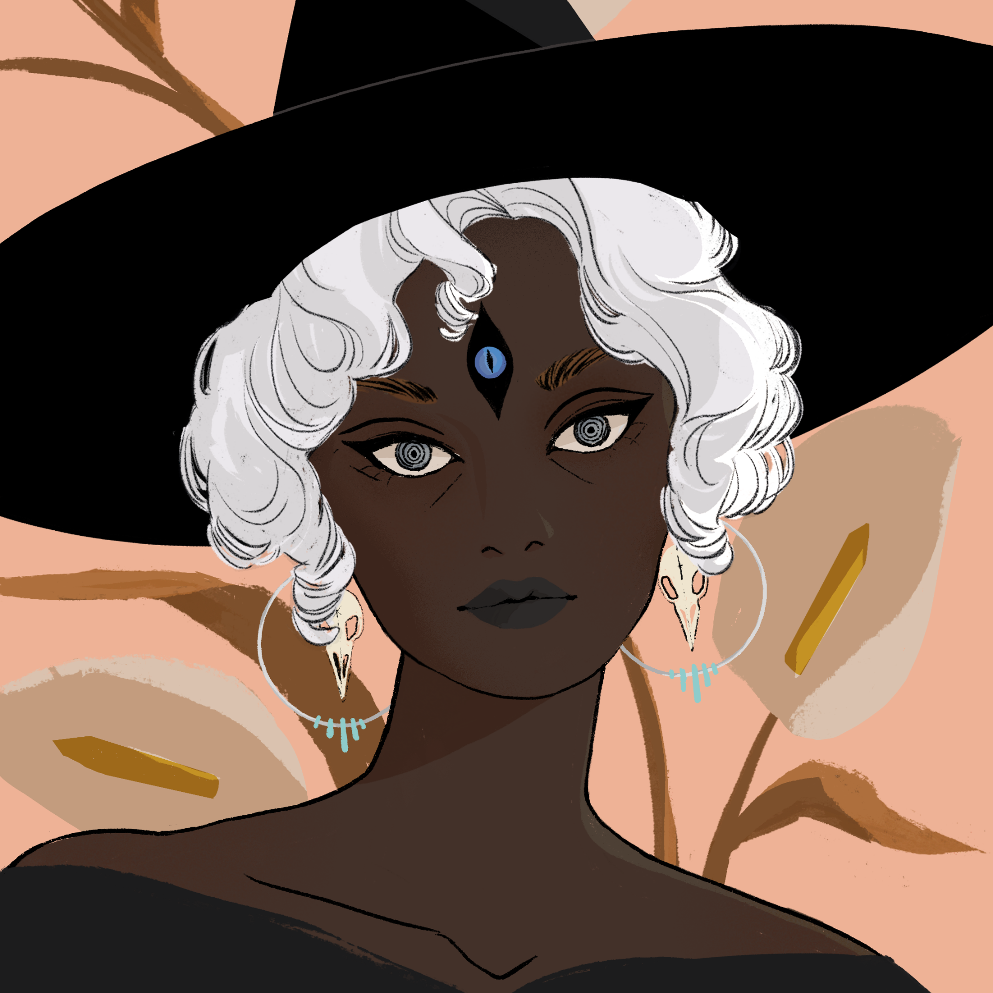 a portrait of Undara of the asylum