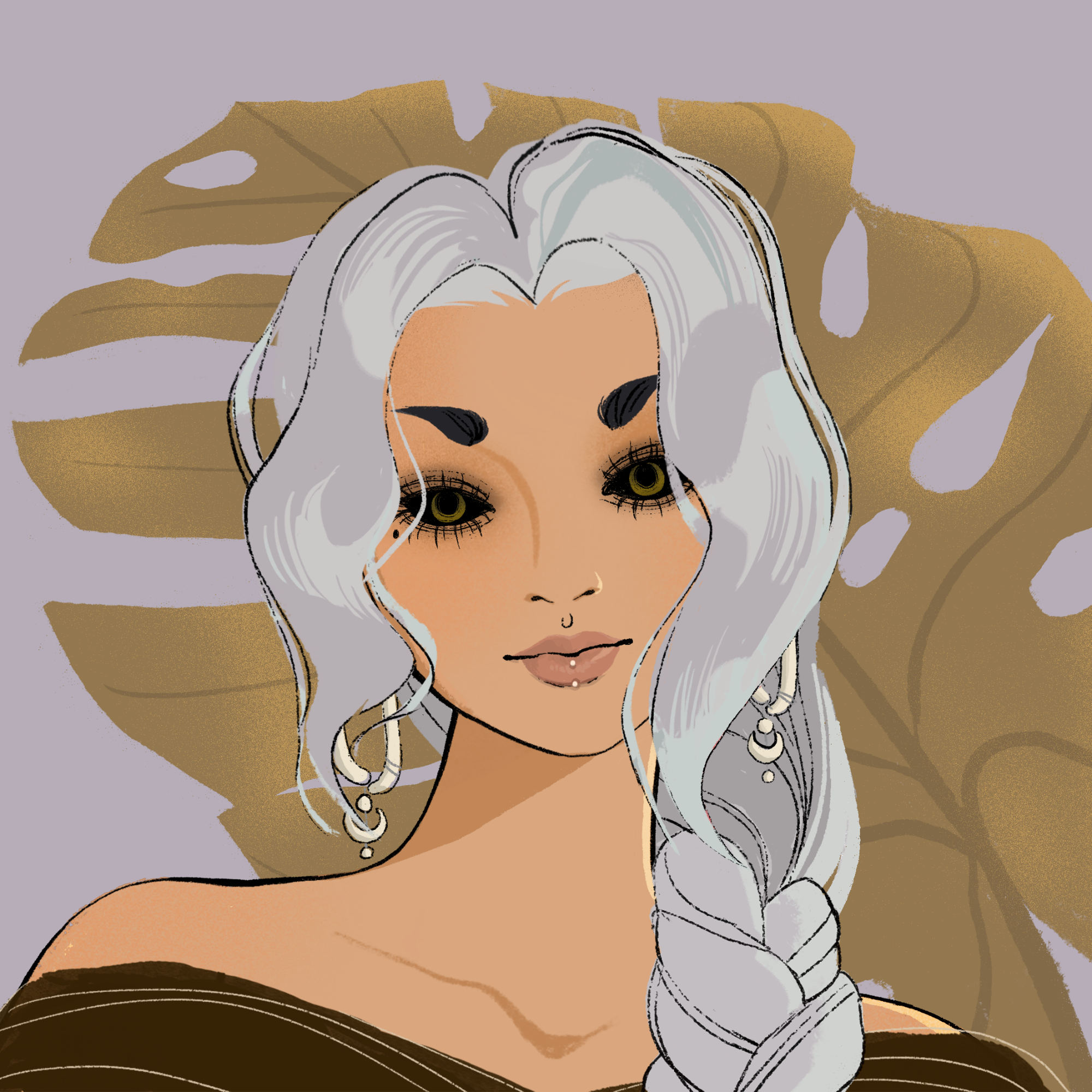 a portrait of Firestorm burn