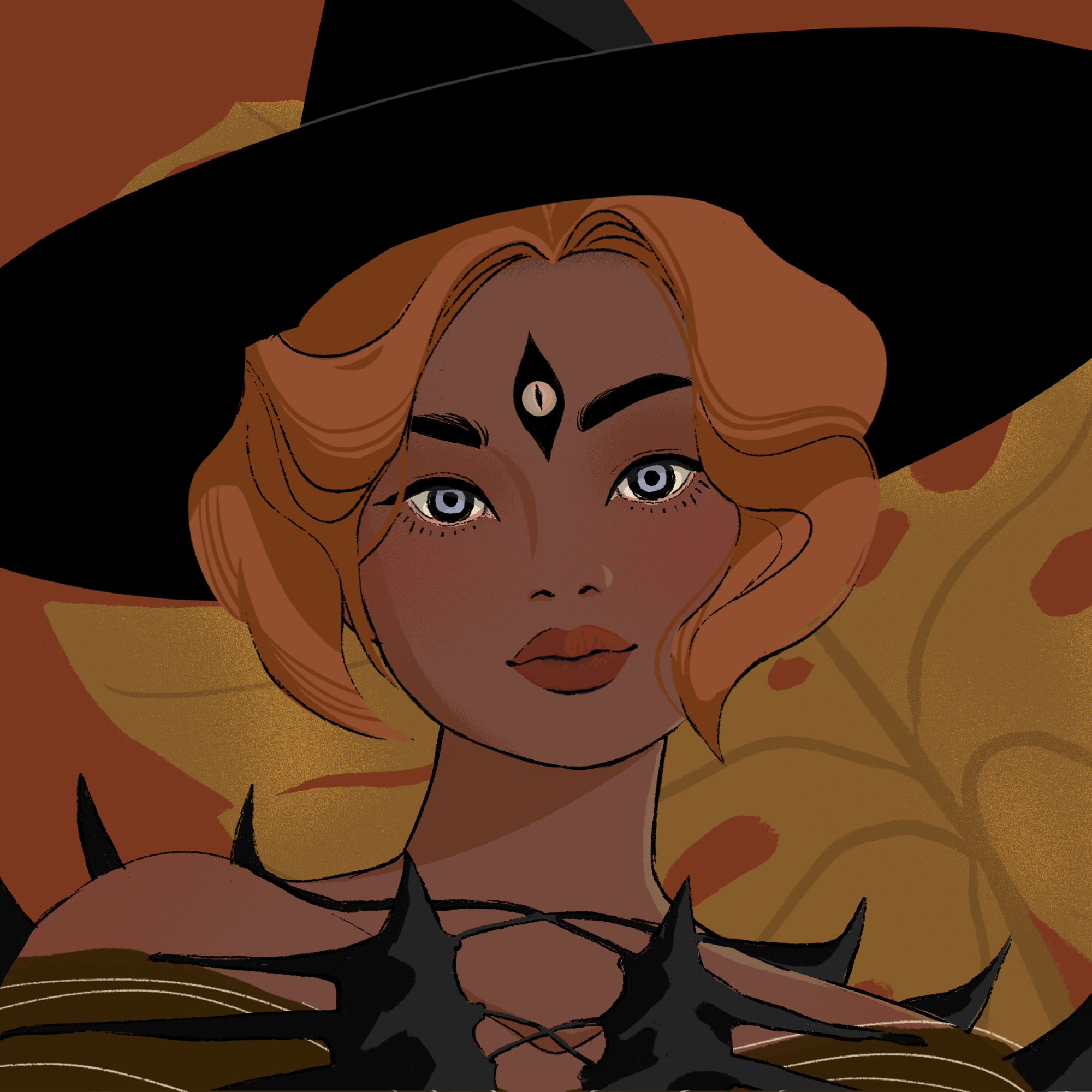 a portrait of Bagana, the splintered mayhem