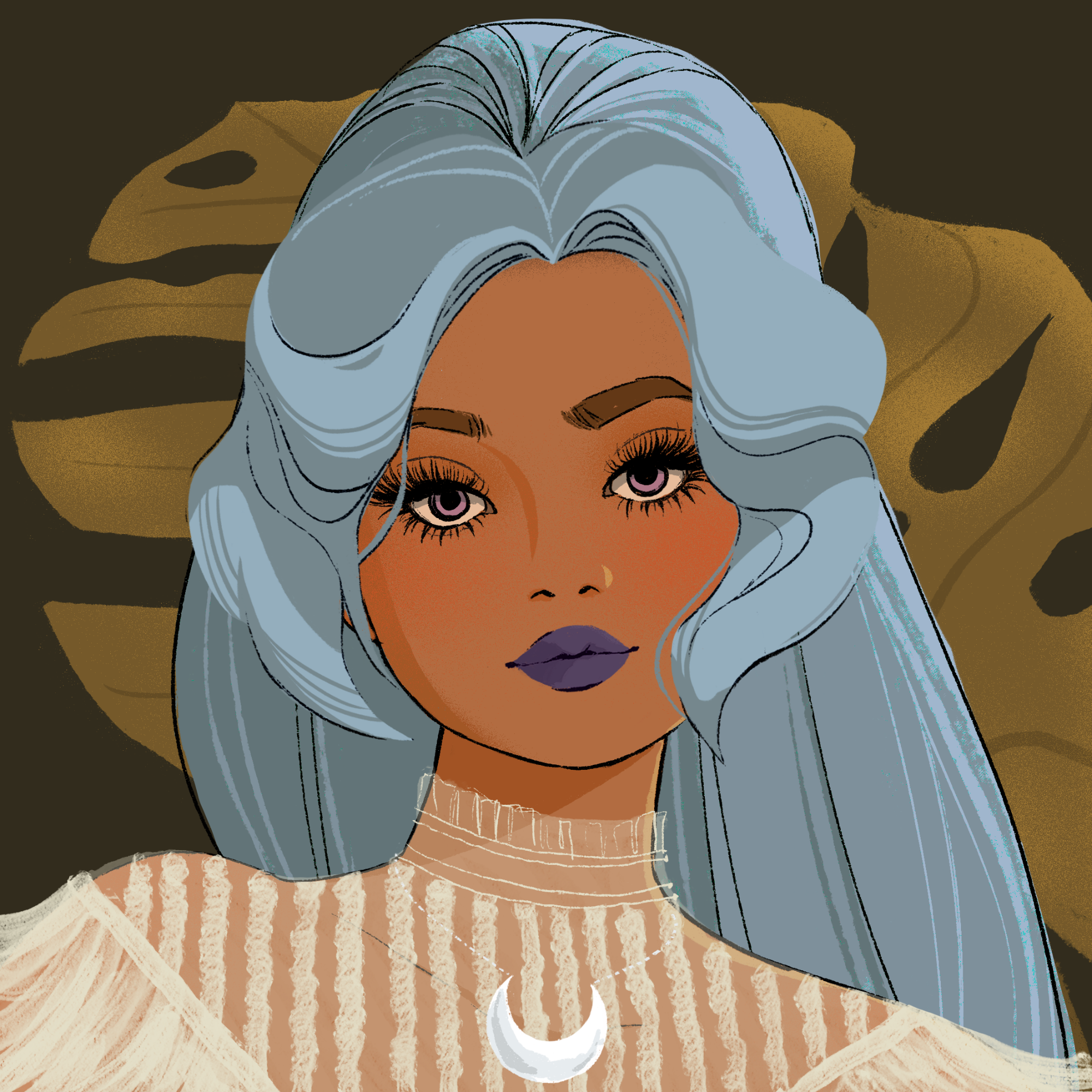 a portrait of Holmium the malevolent