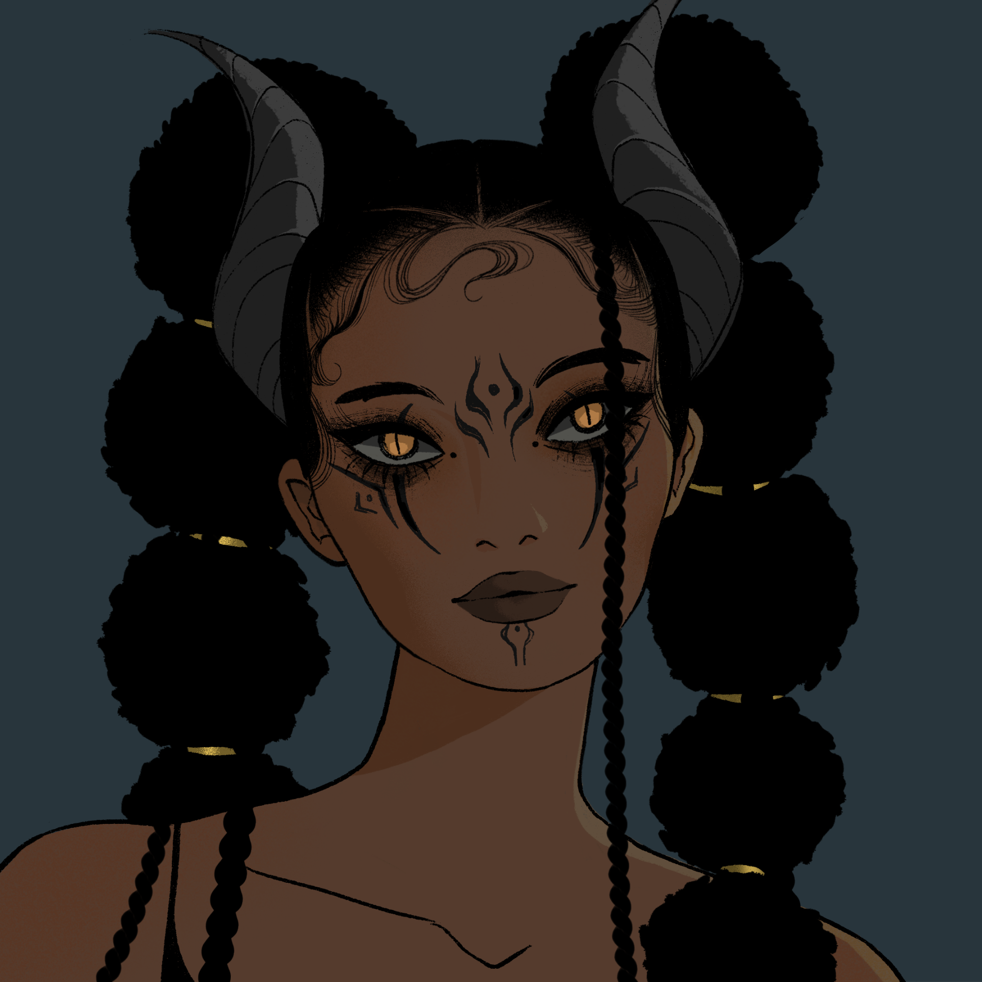 a portrait of Icestorm, the offal ruckus