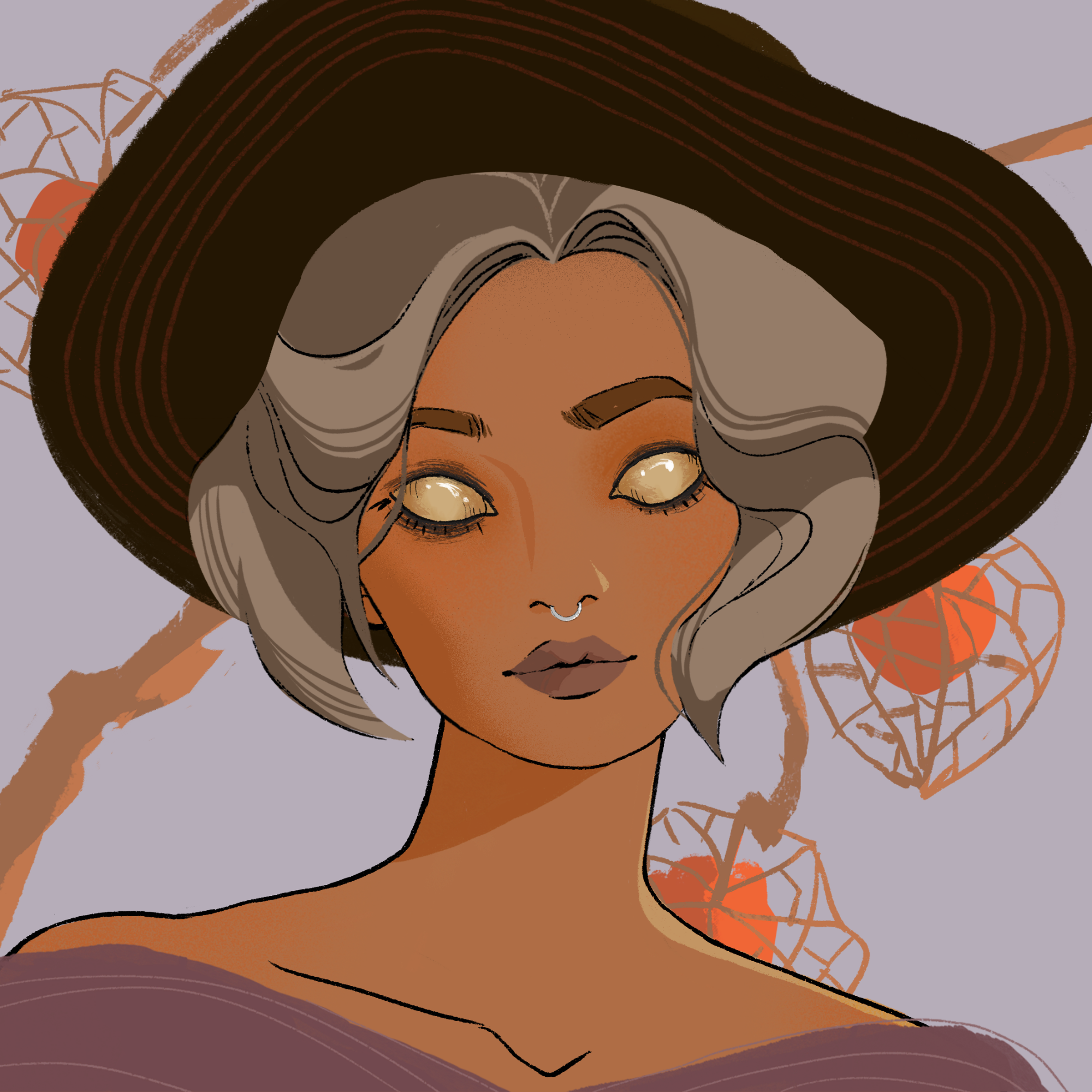 a portrait of Olive, the soft riptide