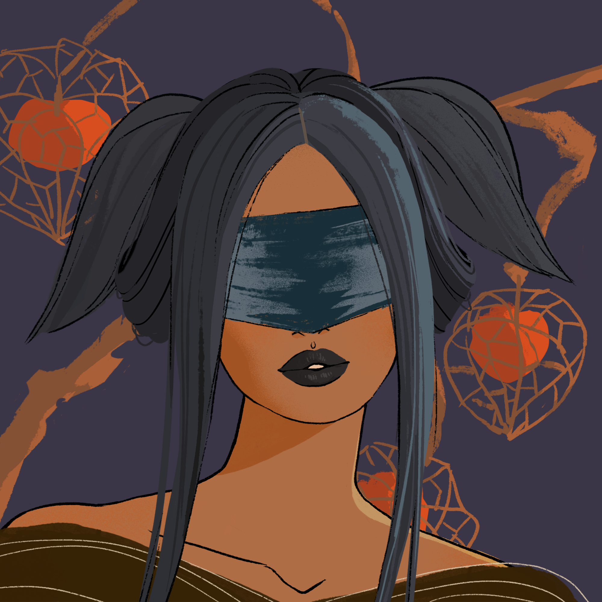 a portrait of Passion fruit, the fair kelp