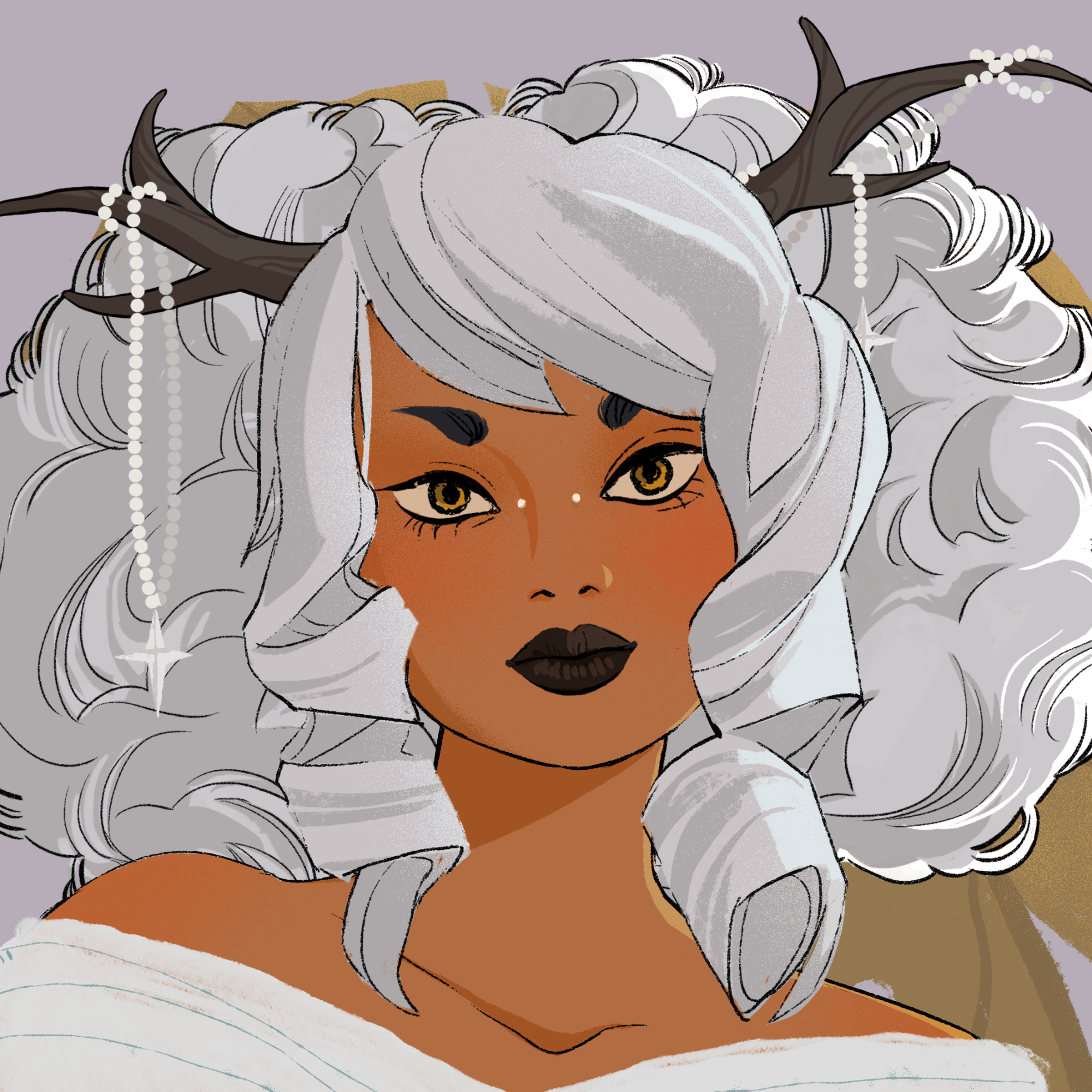 a portrait of Mugwort of the wastes