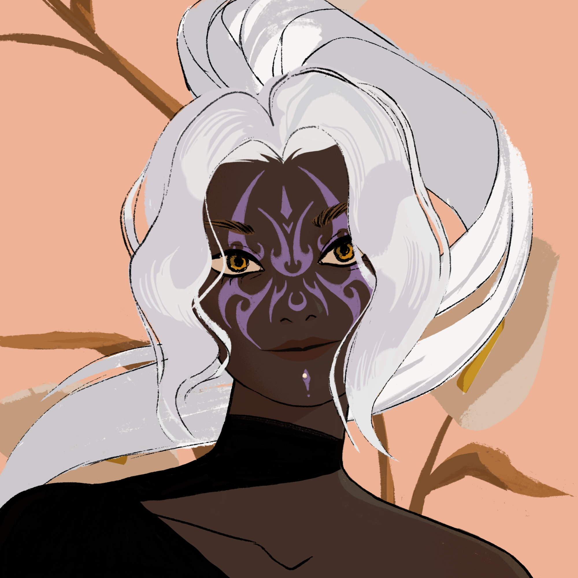 a portrait of Mageik the rotten