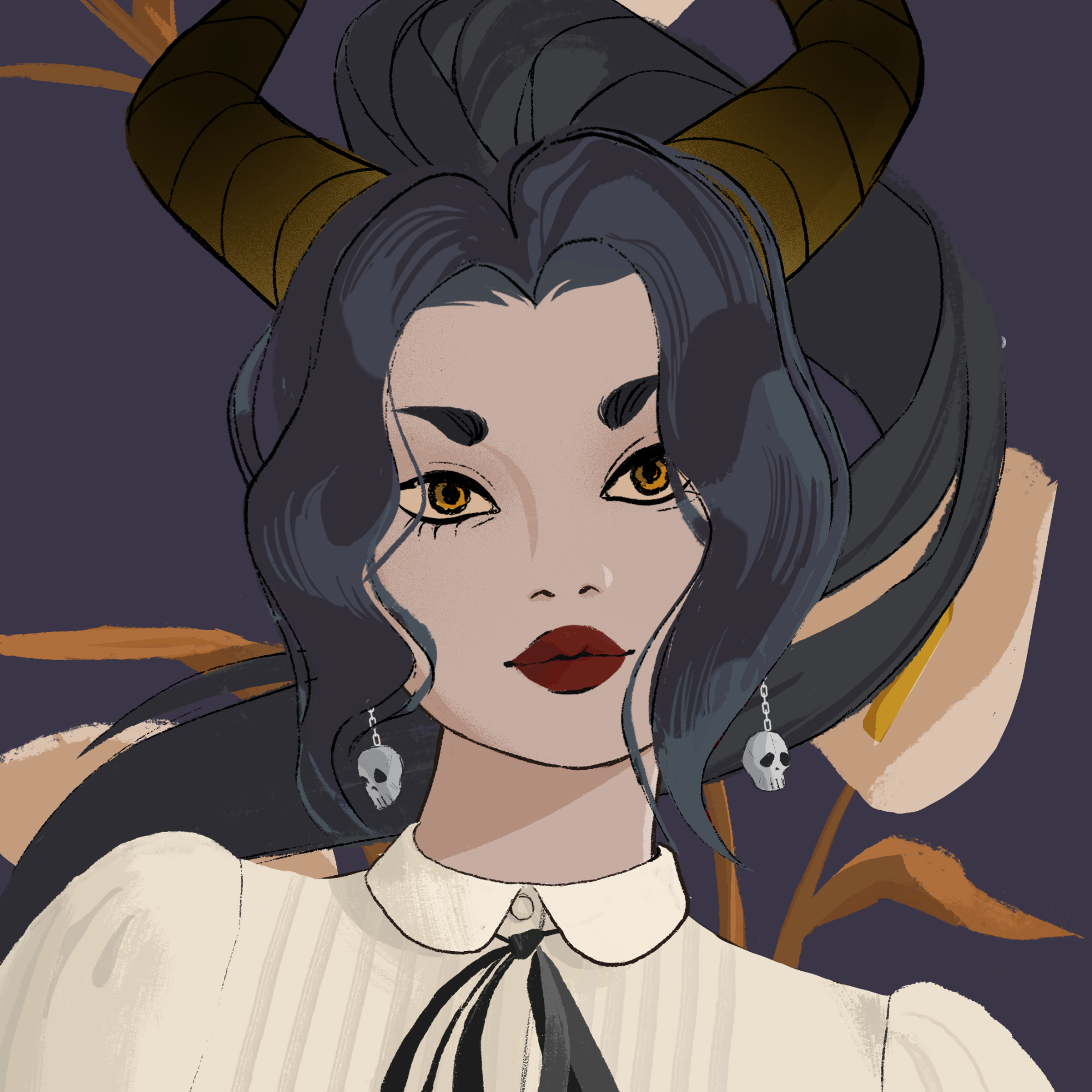 a portrait of Imperatrix solace