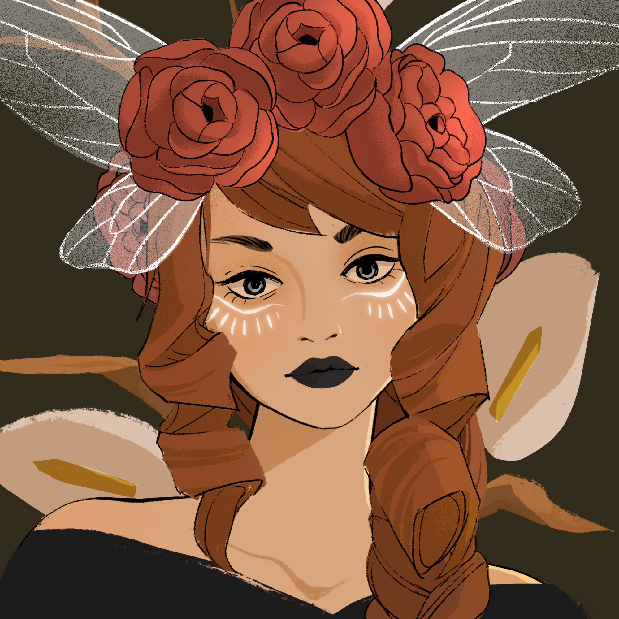 a portrait of Granny fennel