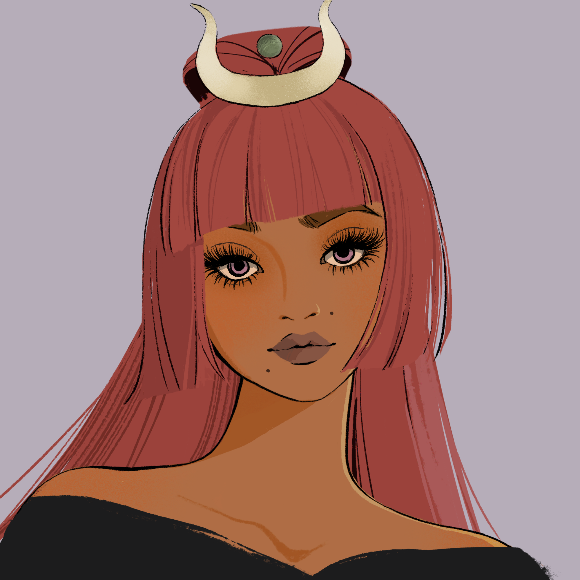 a portrait of Madam toccata