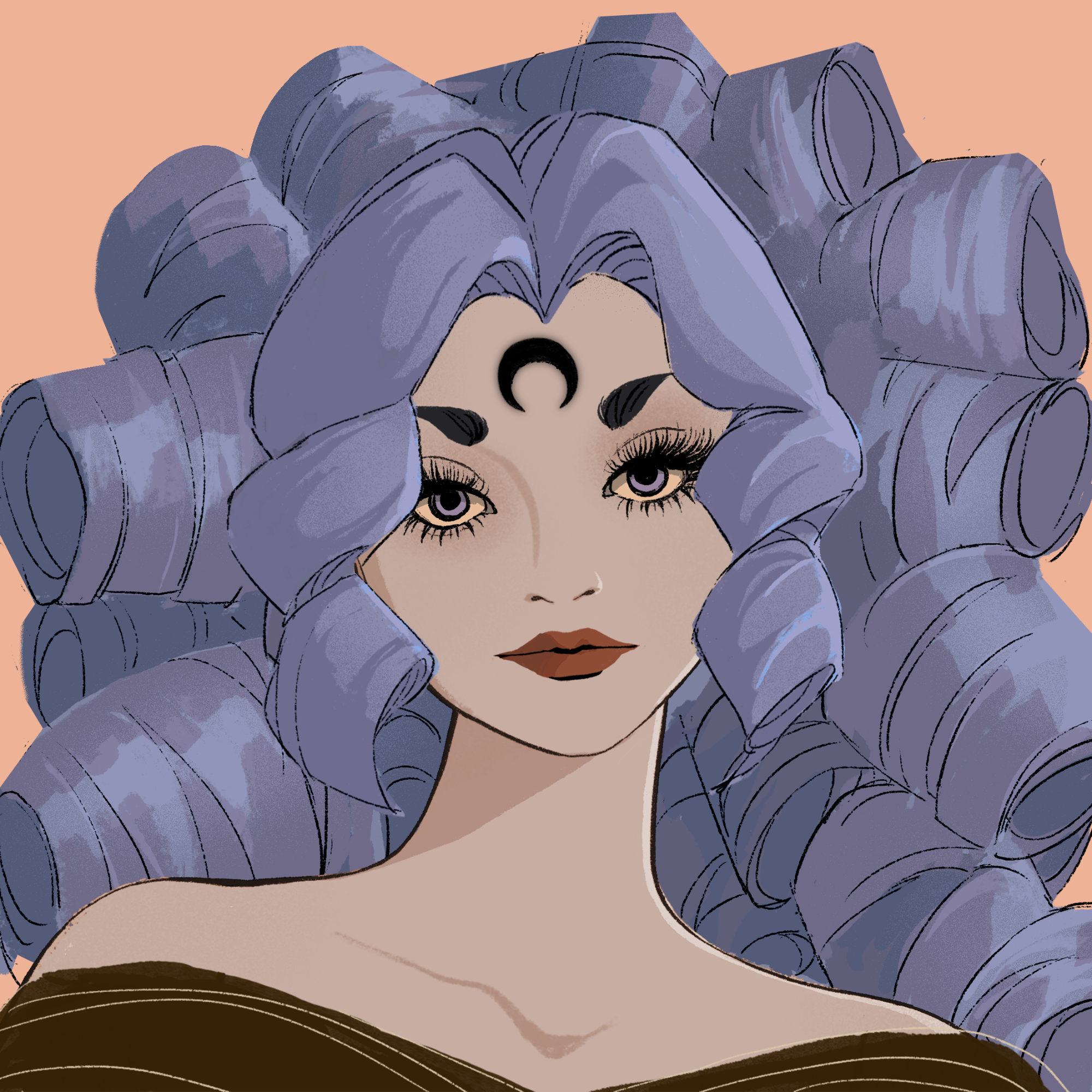 a portrait of Potato, the extremely flammable pasture